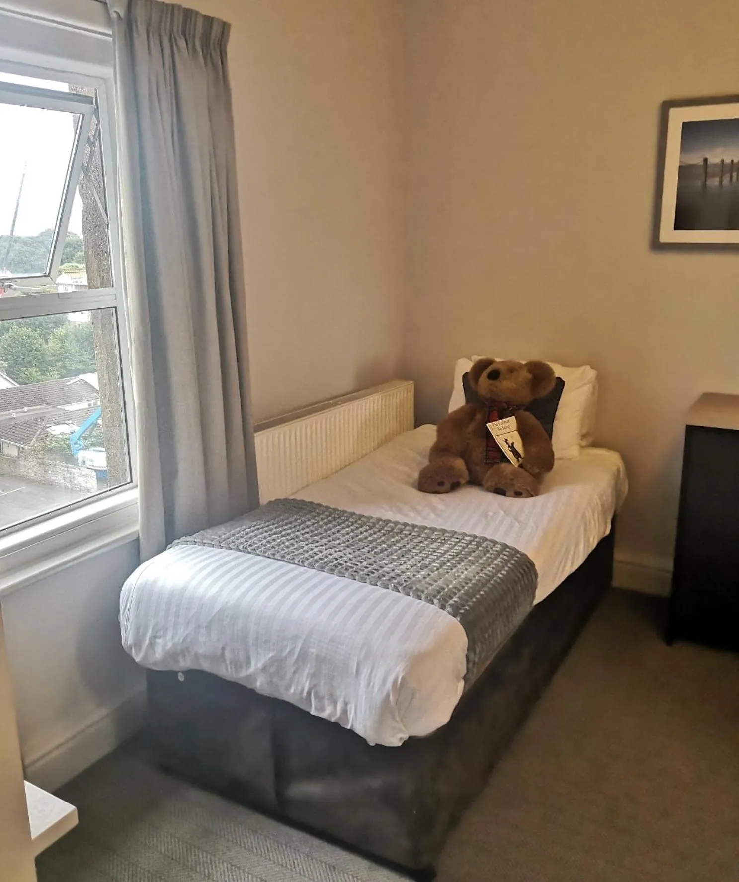 Bed in The Grand Atlantic Hotel