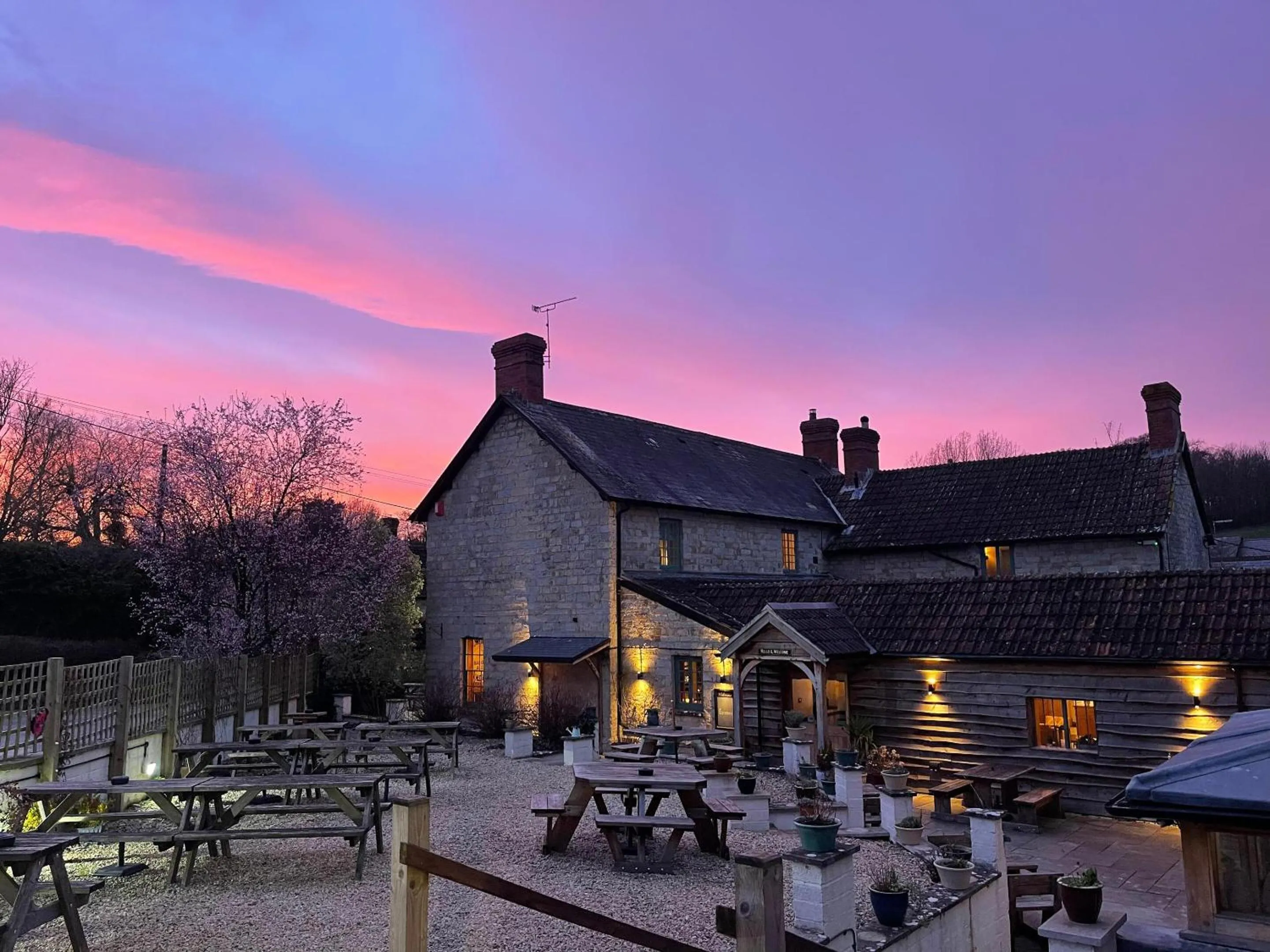 Property building in The Greyhound Inn