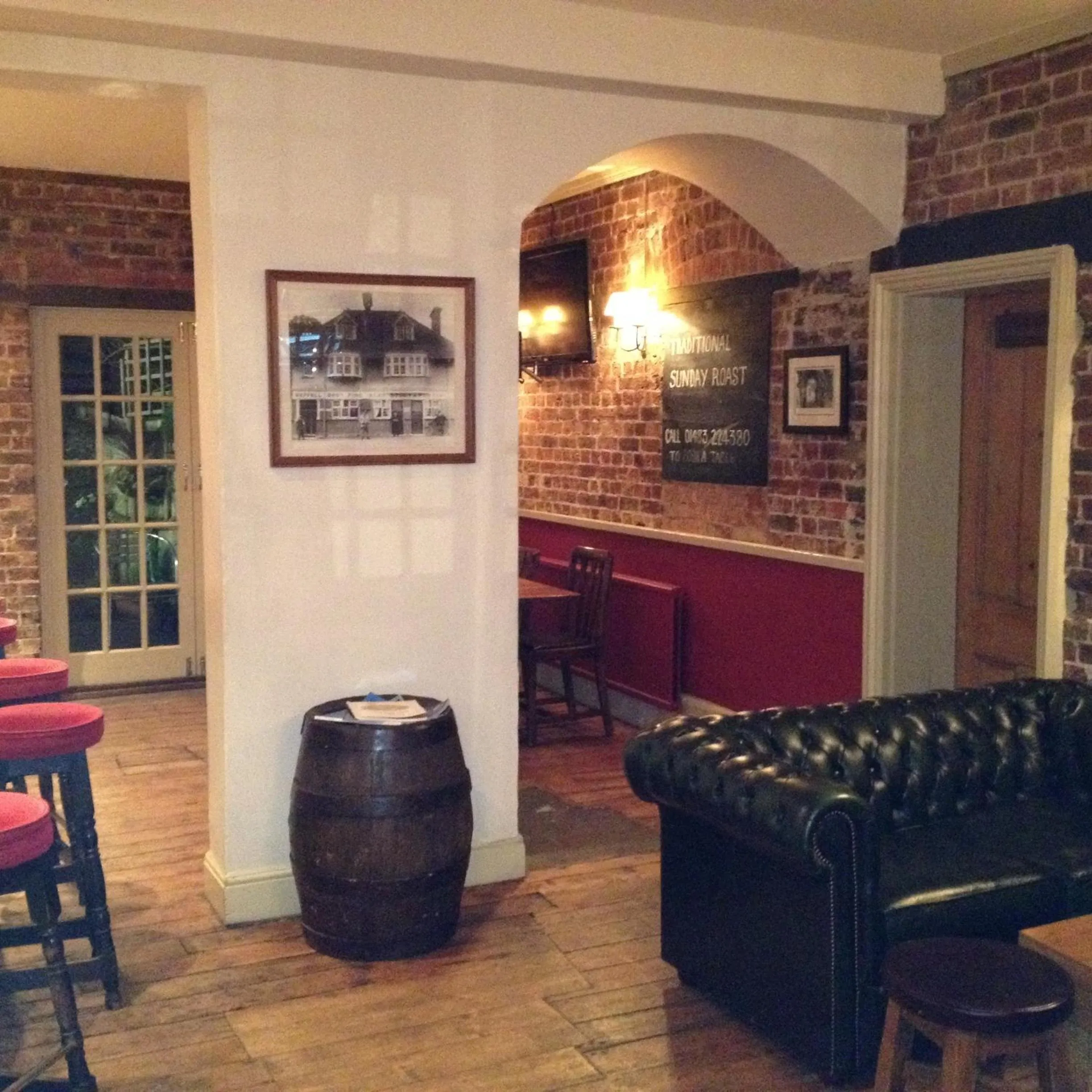 Lounge or bar in The Half Moon Inn
