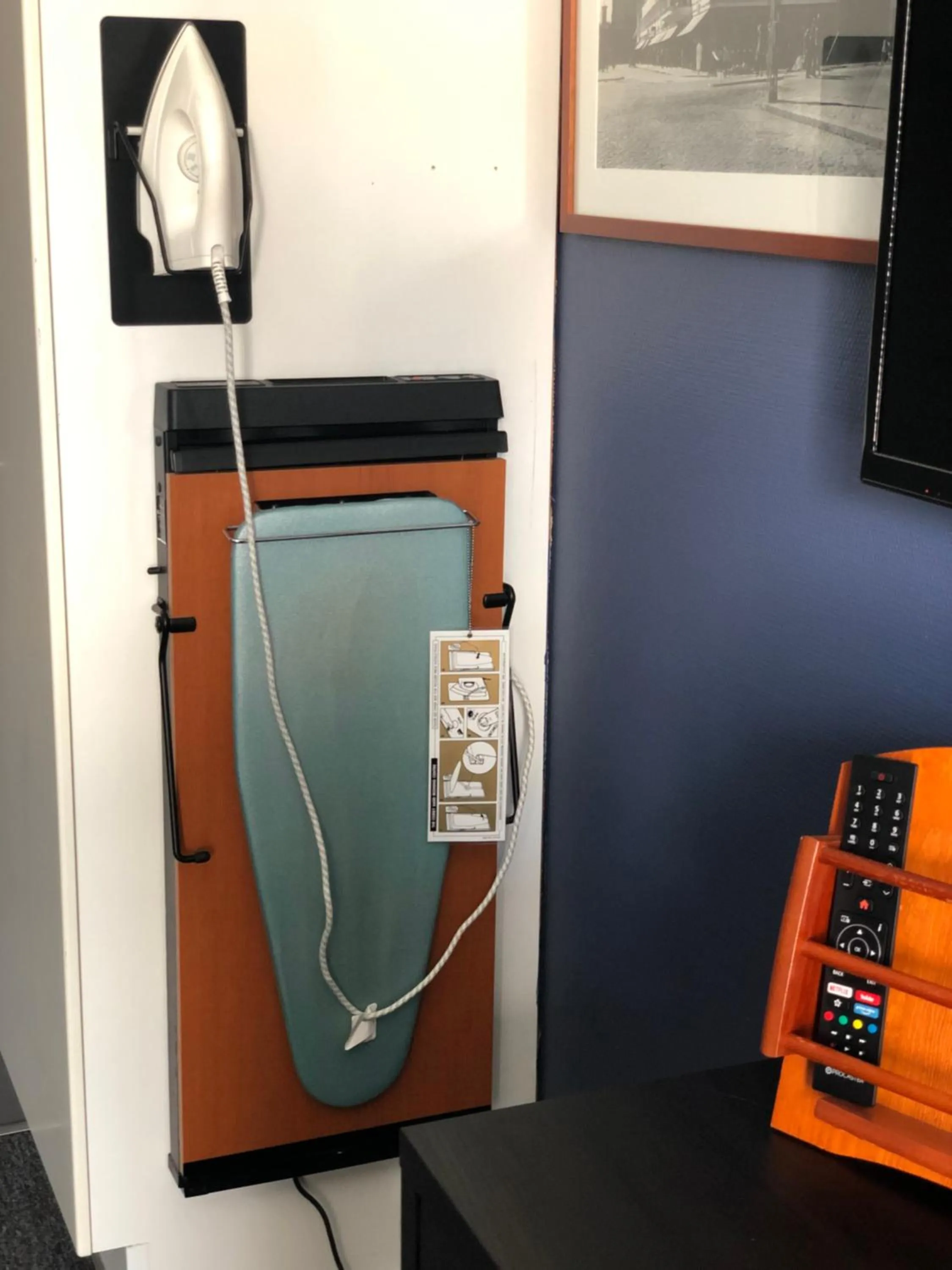 Decorative detail in West Side Hotel