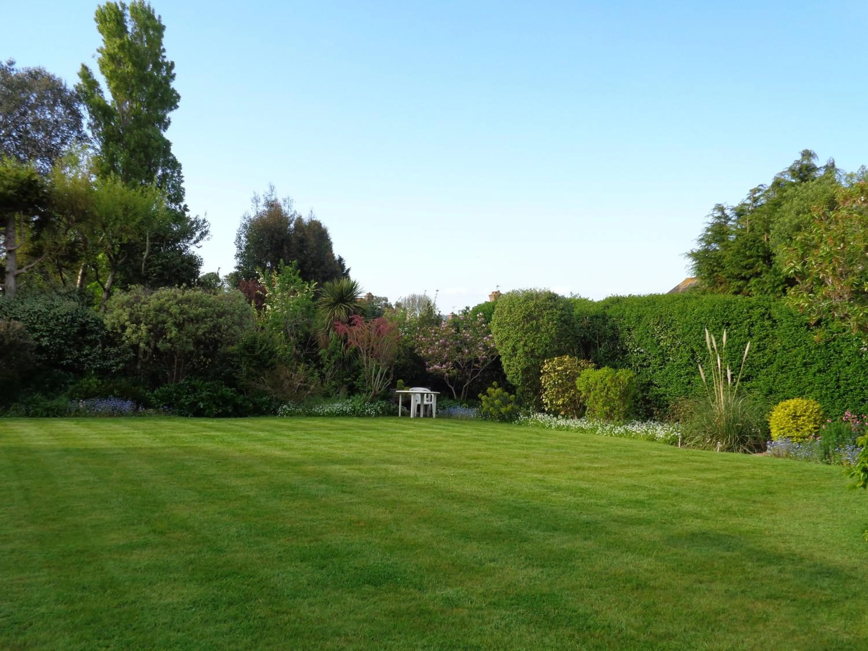 Garden view in The Long Range