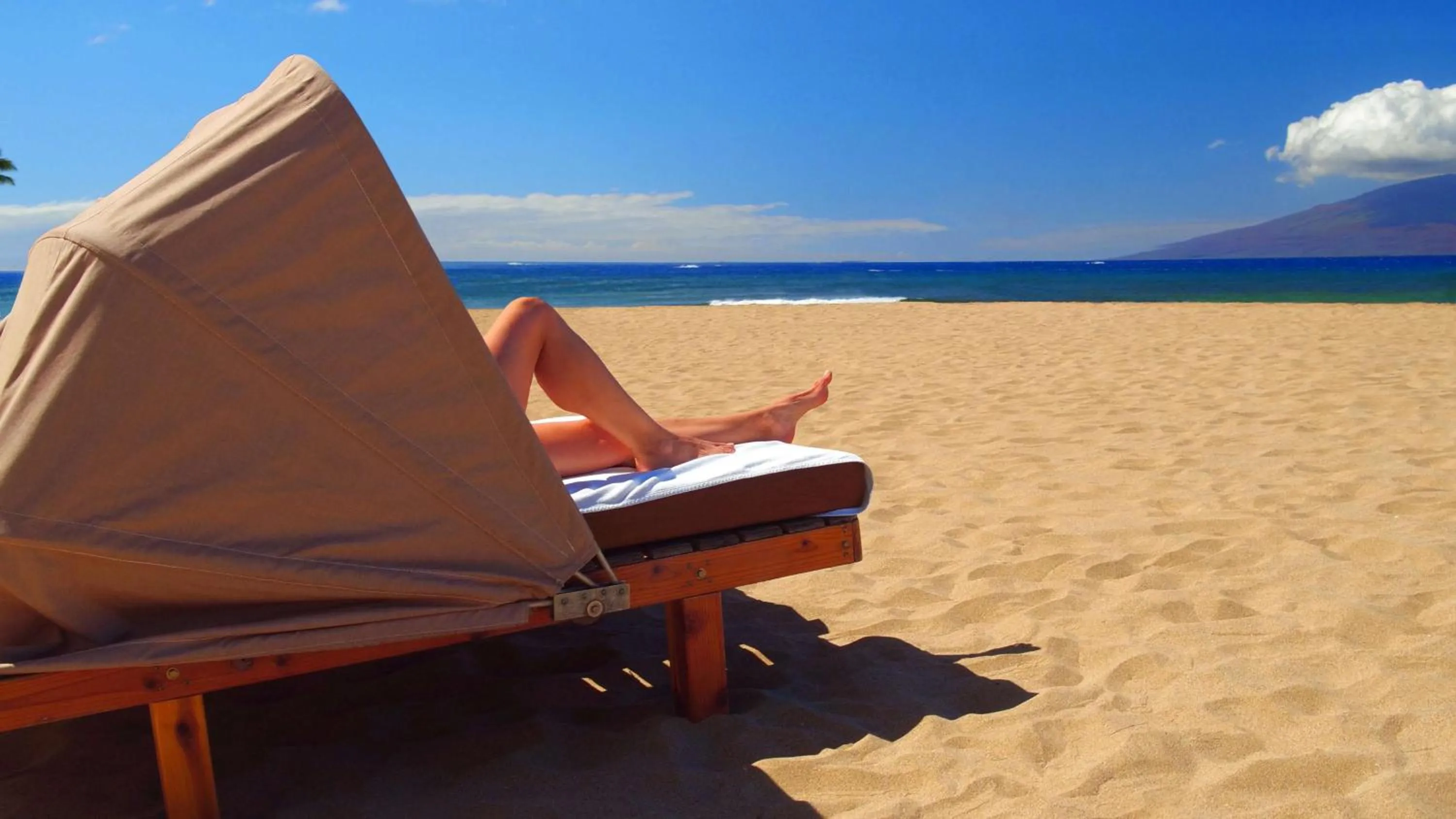 Beach in Kaanapali Alii