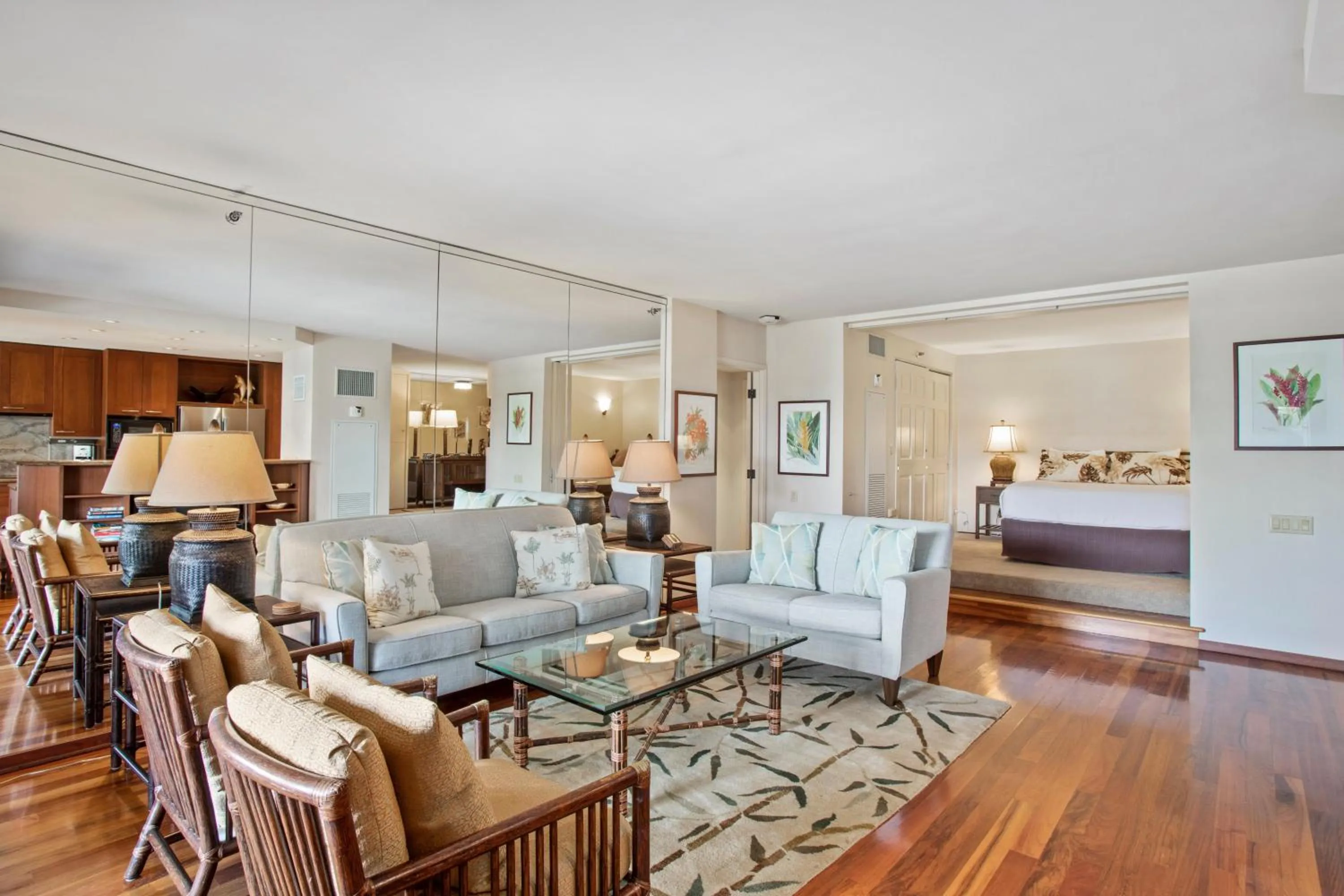 Living room in Kaanapali Alii