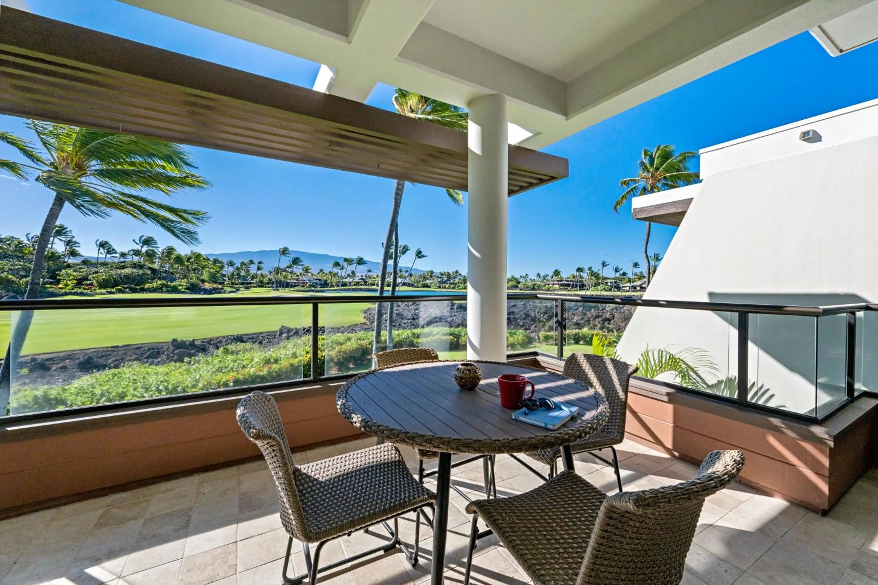 Patio in Mauna Lani Point