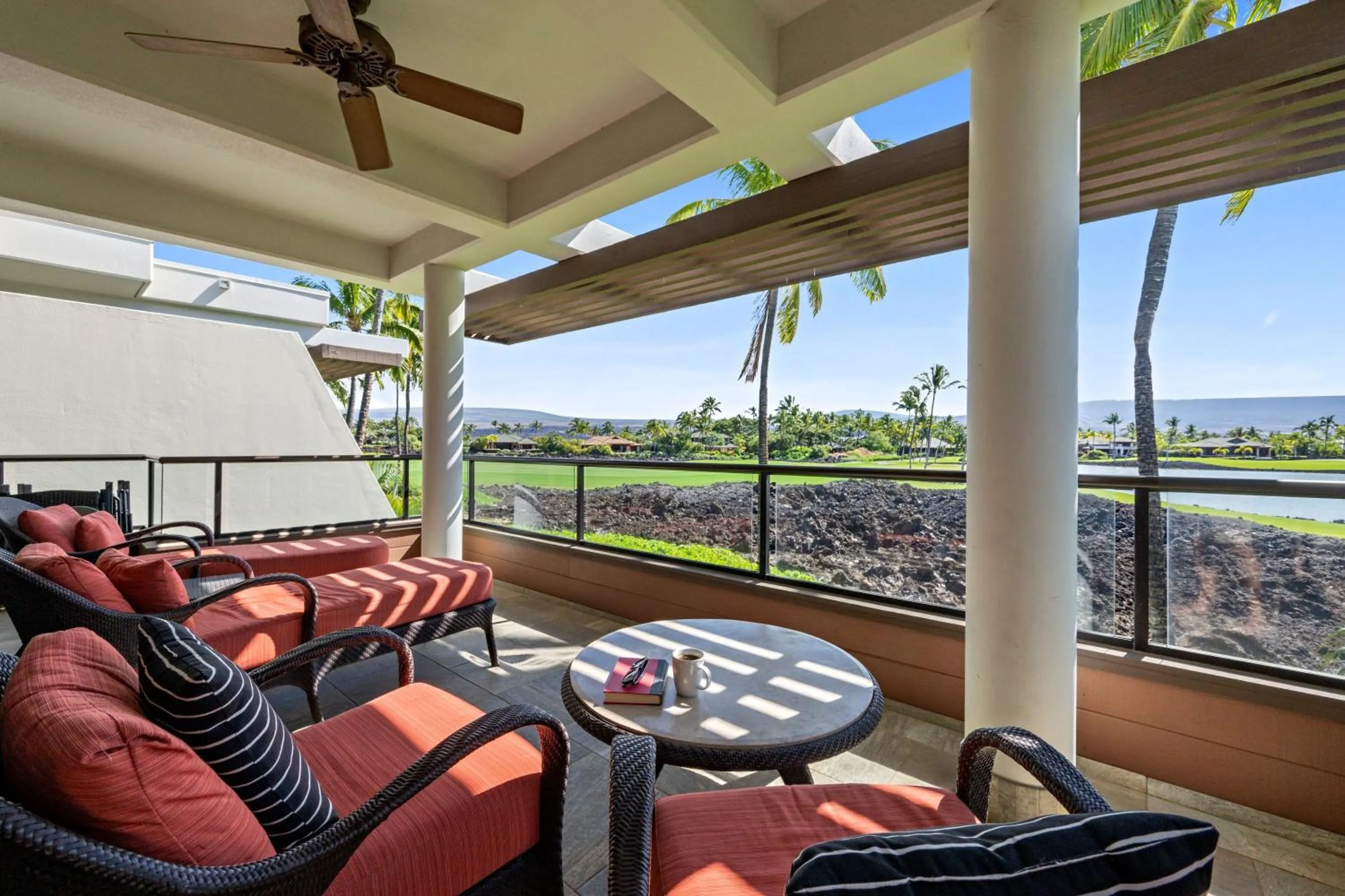 Patio in Mauna Lani Point