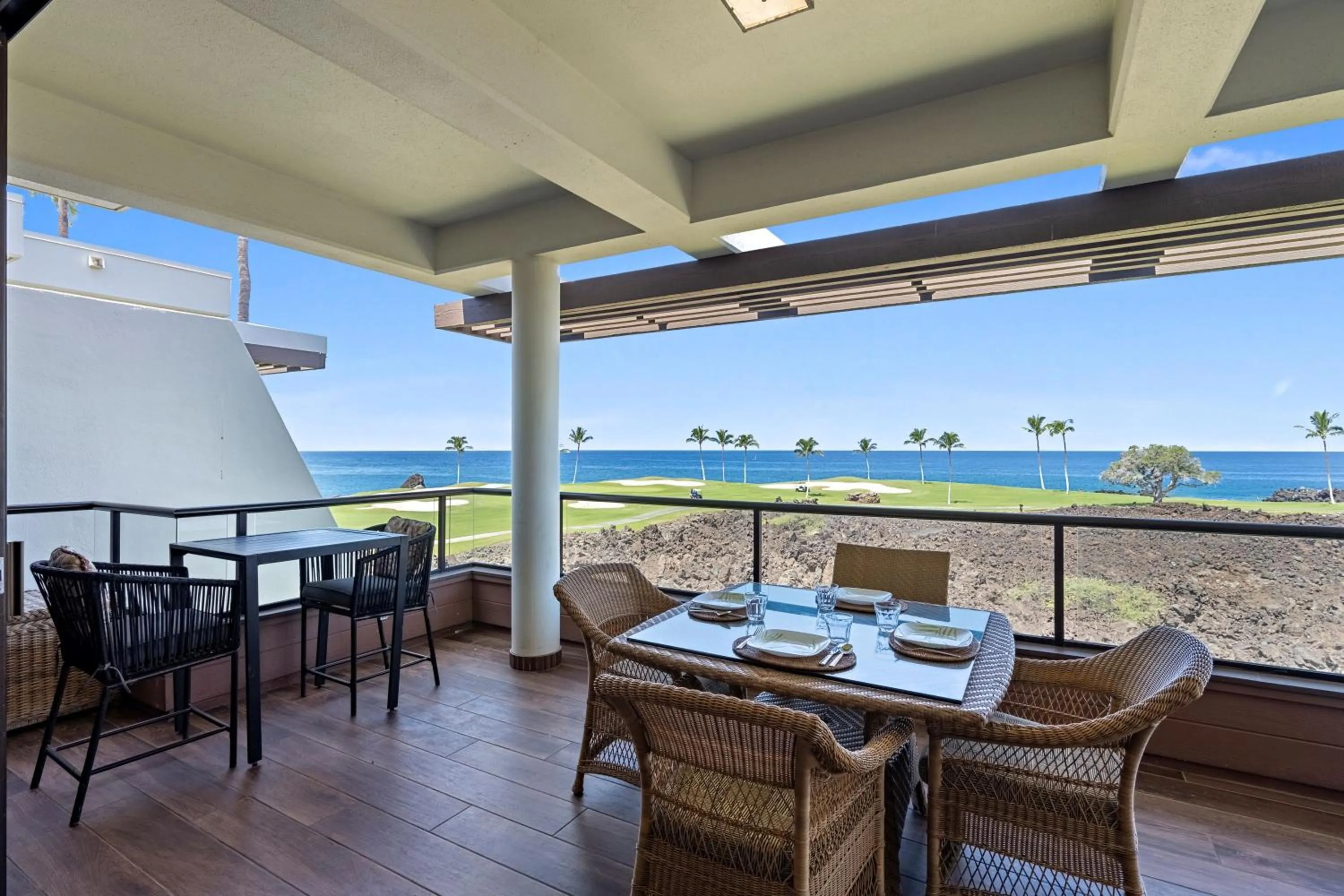 Patio in Mauna Lani Point