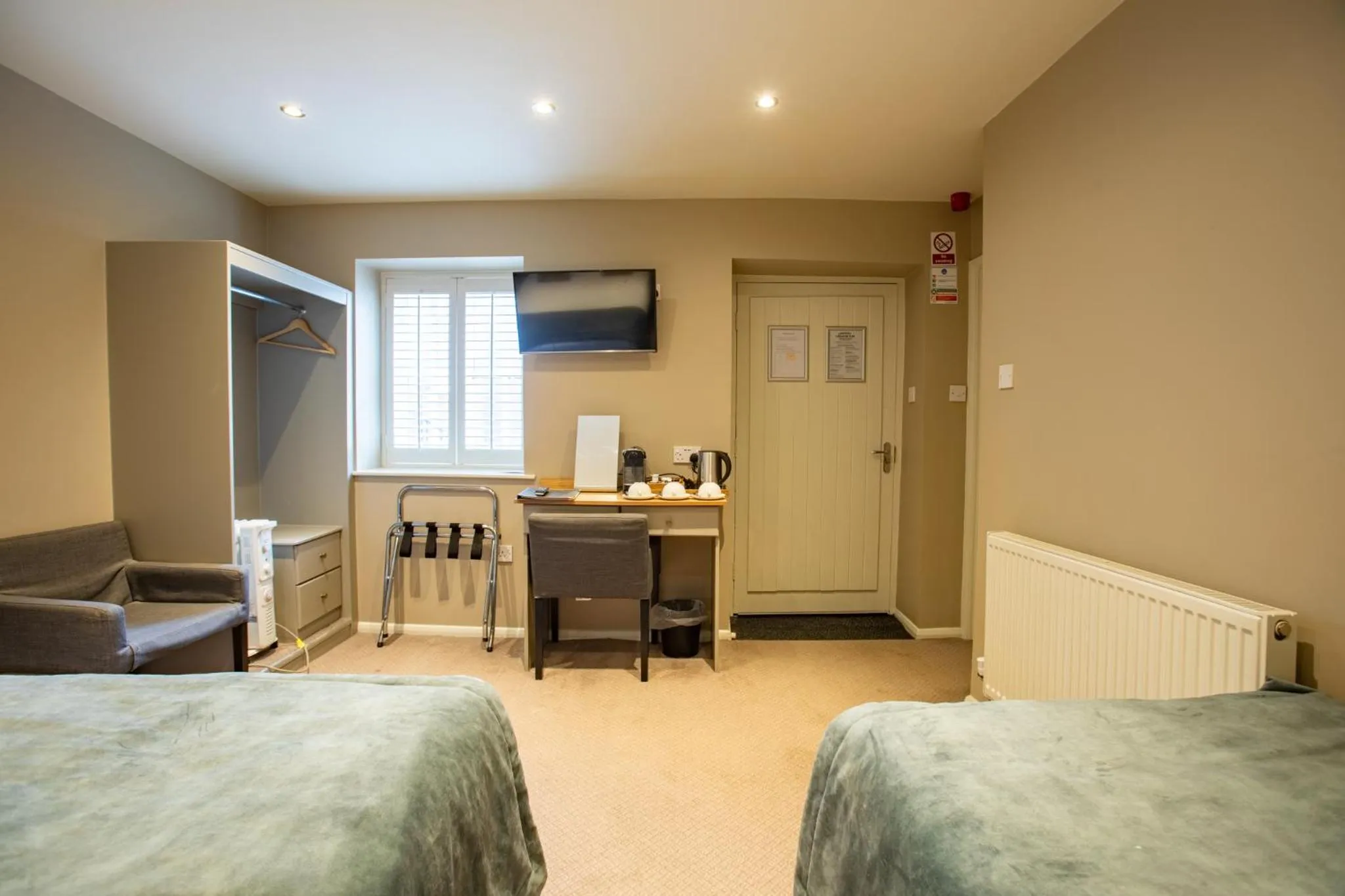 TV and multimedia, Bed in The Midland Hotel