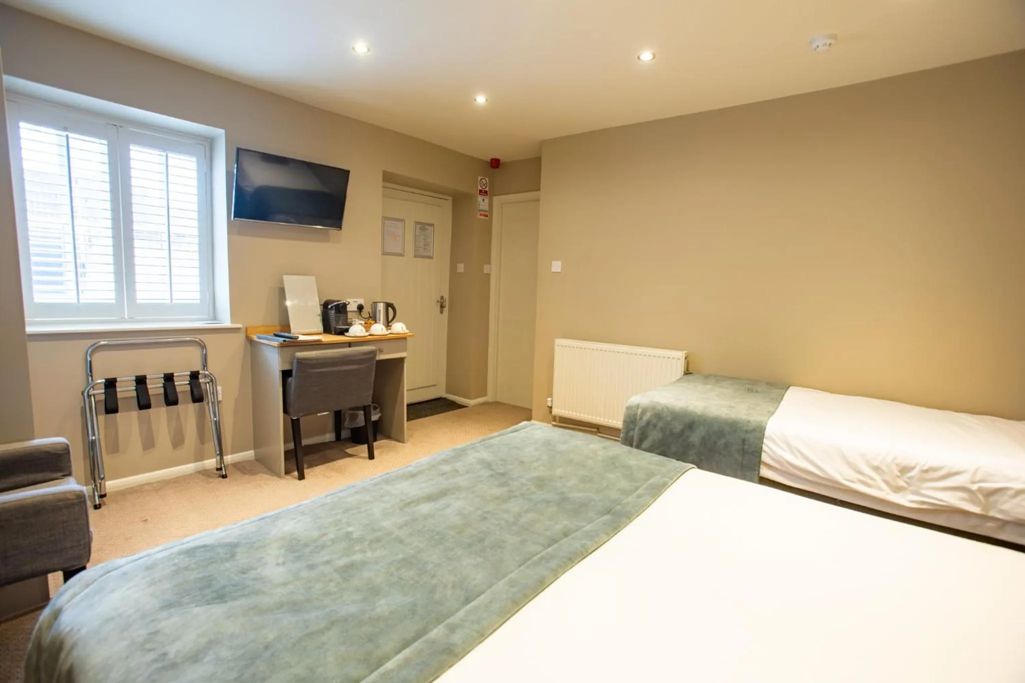 TV and multimedia, Bed in The Midland Hotel