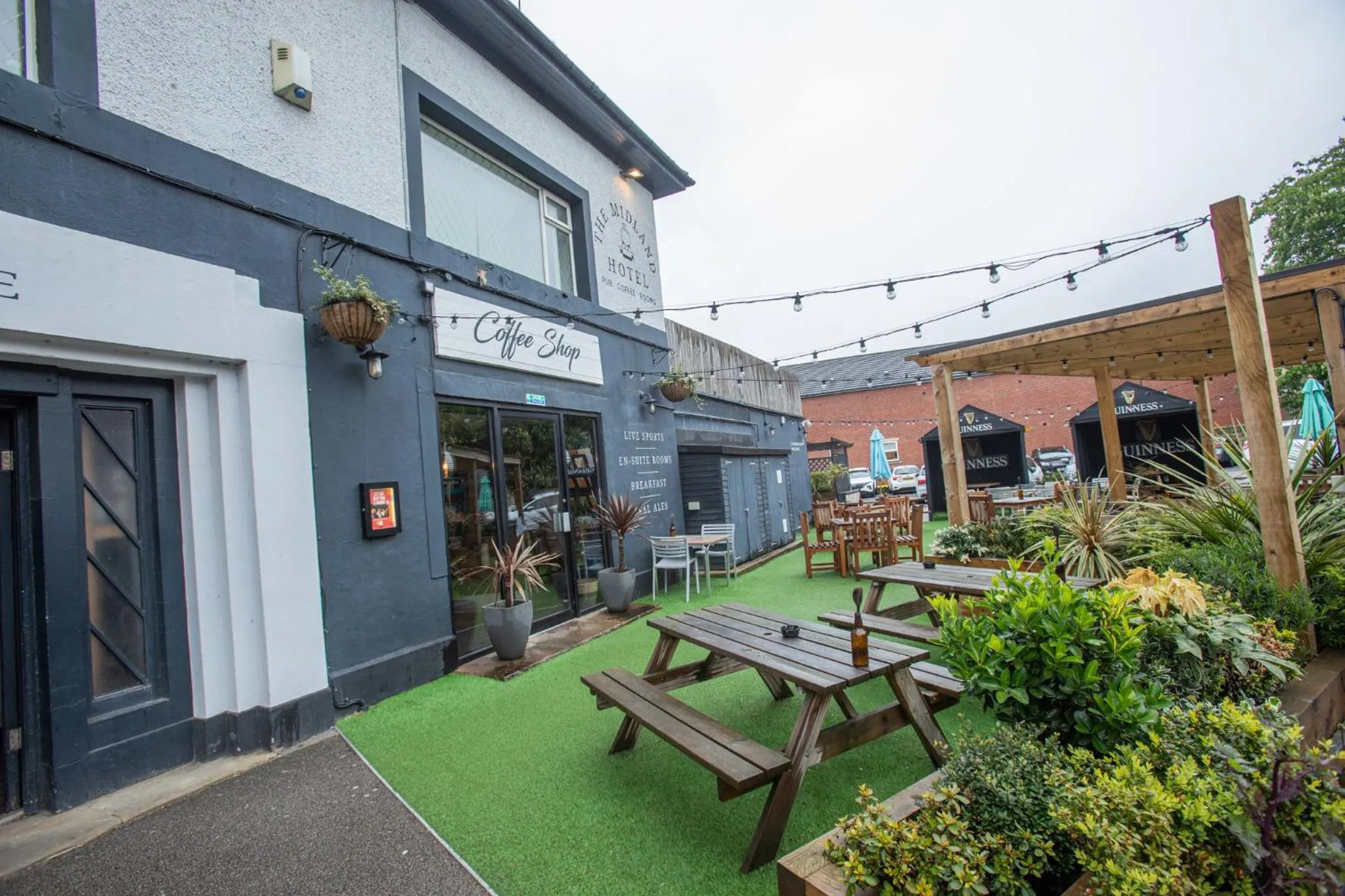 Garden in The Midland Hotel
