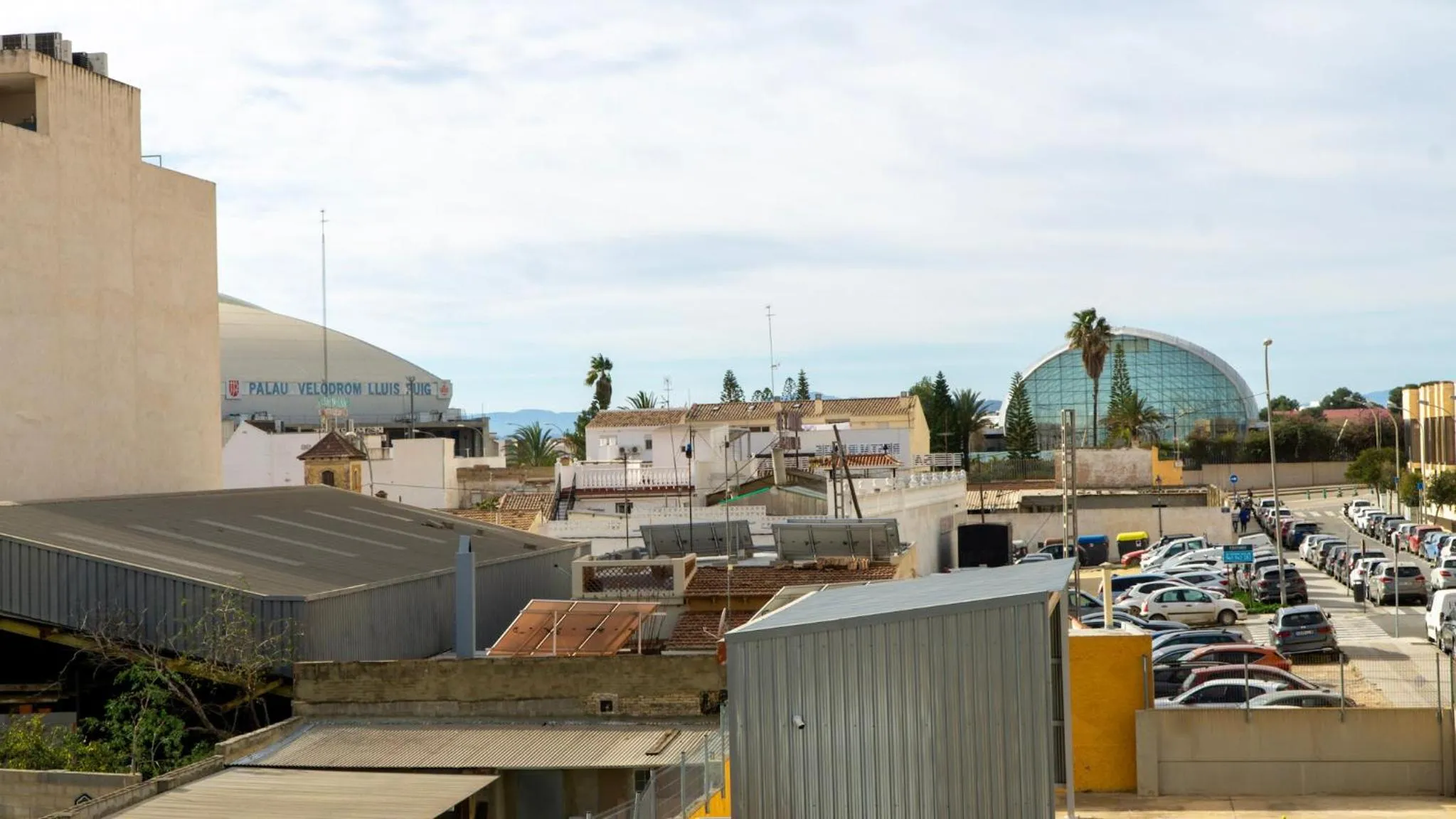 Landmark view in SunDos Feria Valencia