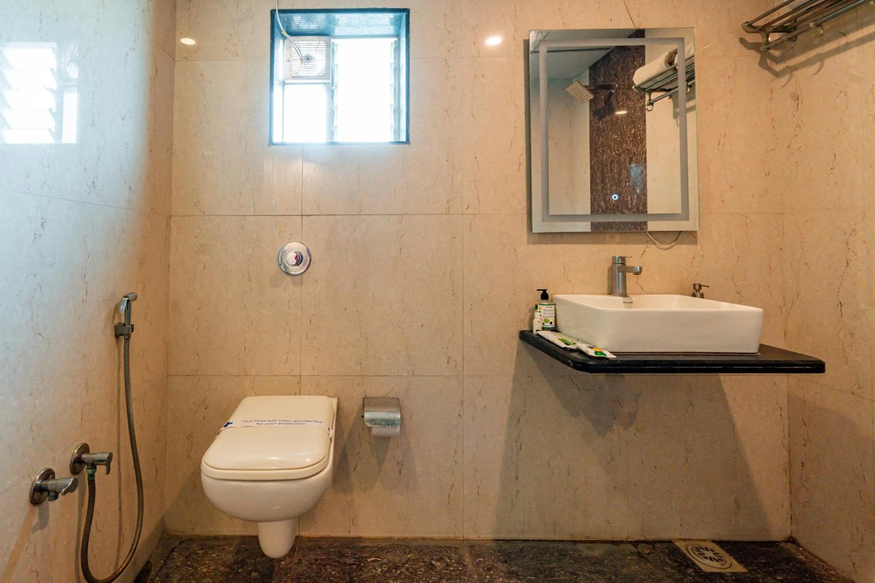 Bathroom in Treebo Westview