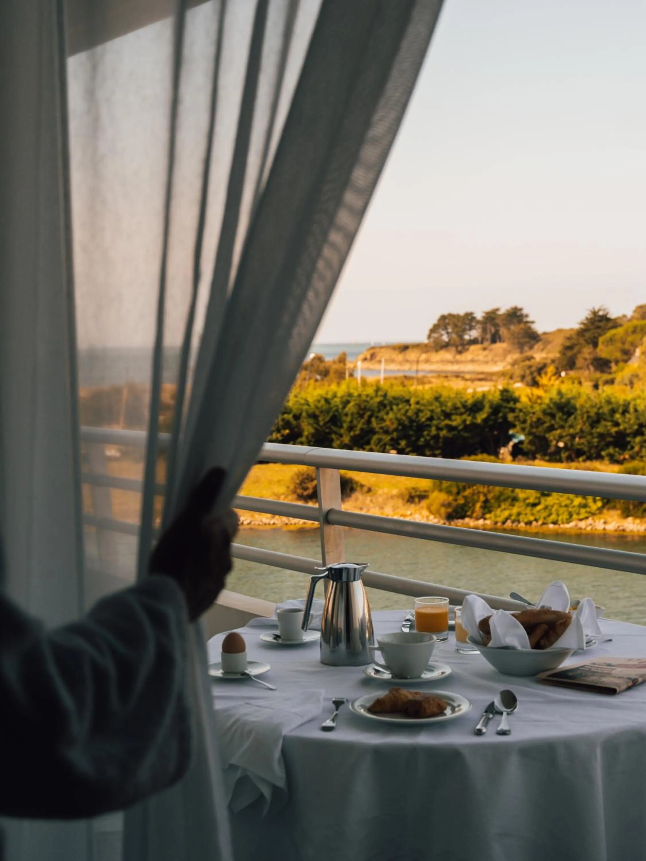 Balcony/Terrace in Miramar La Cigale Hotel Thalasso & Spa