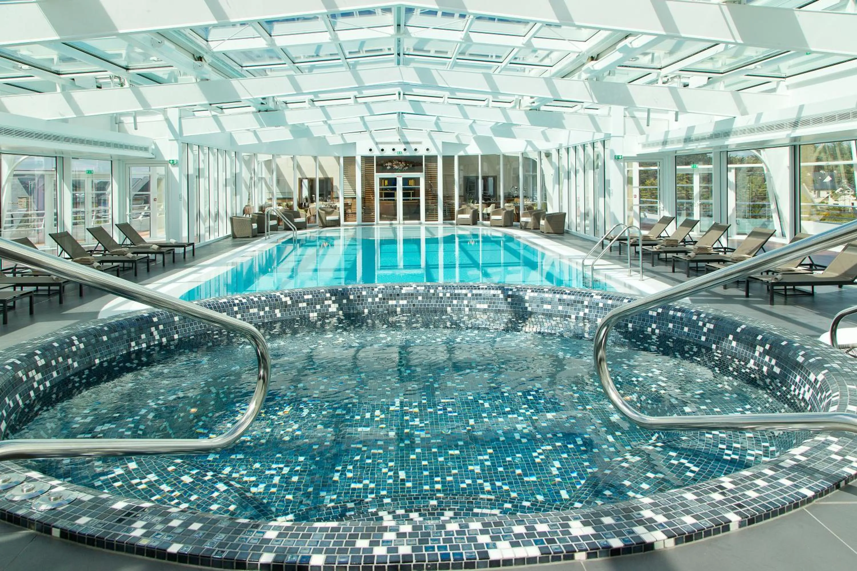 Swimming pool in Miramar La Cigale Hotel Thalasso & Spa