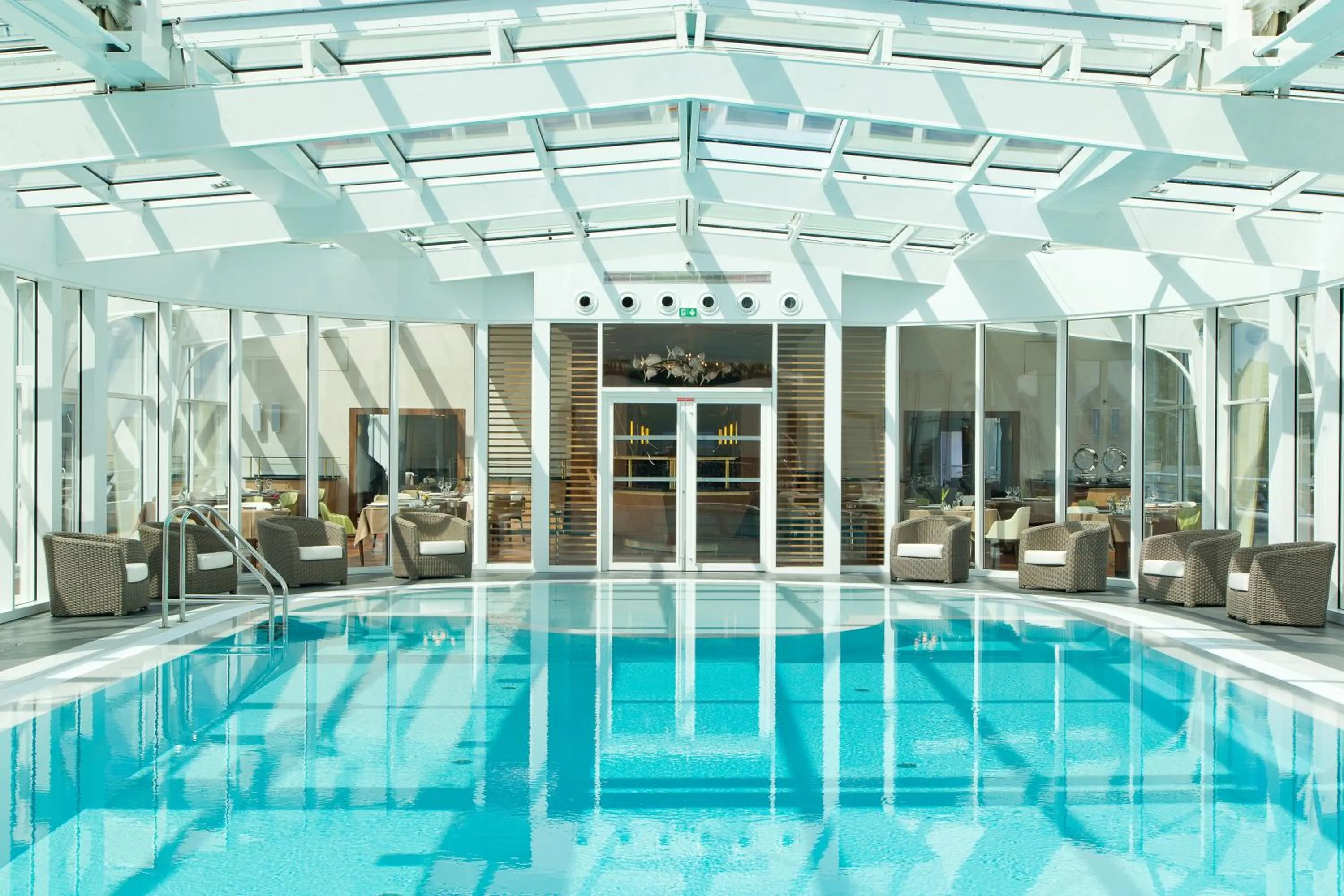 Swimming pool in Miramar La Cigale Hotel Thalasso & Spa