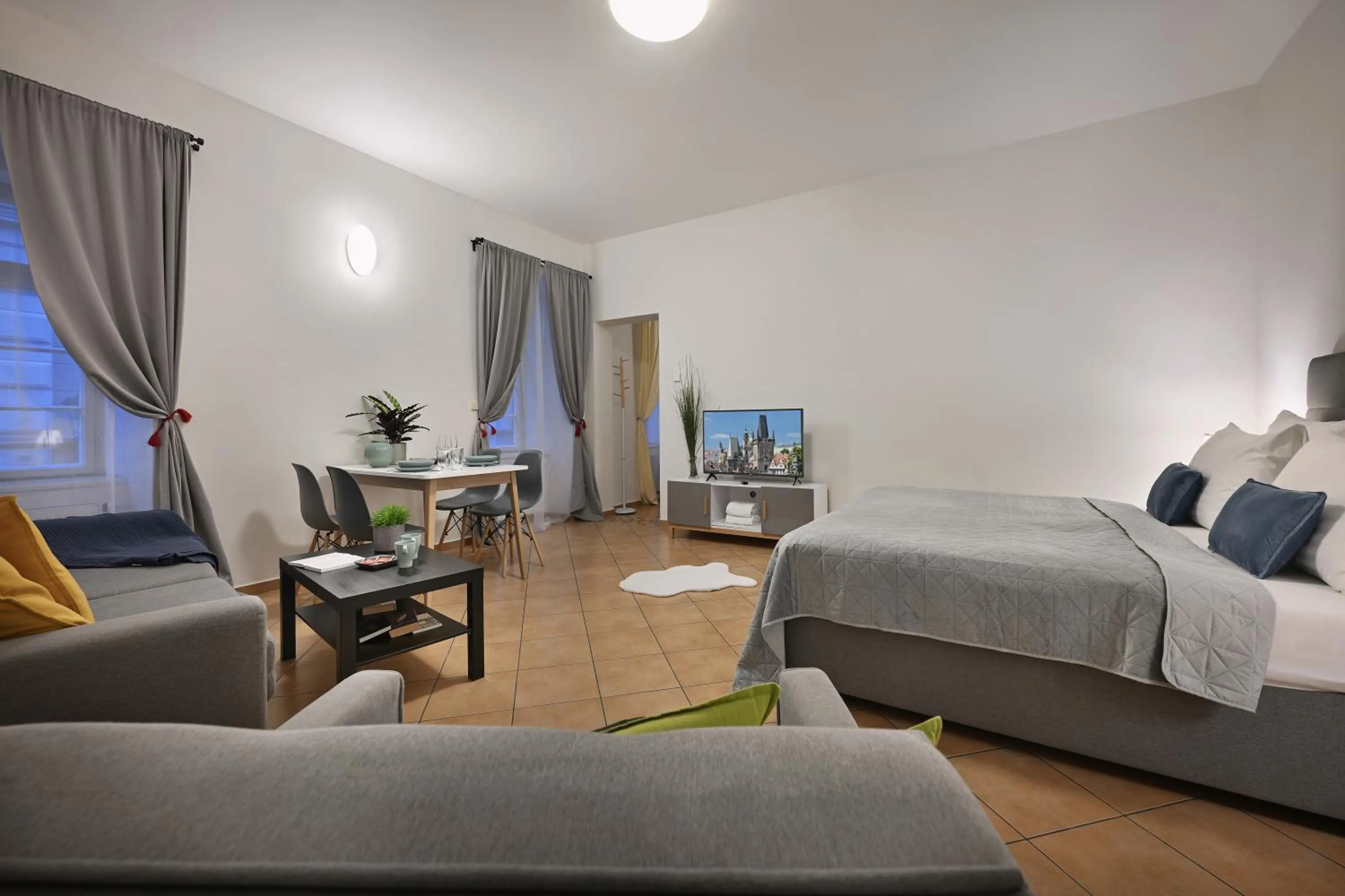 Bed in White Swan Boutique Apartments