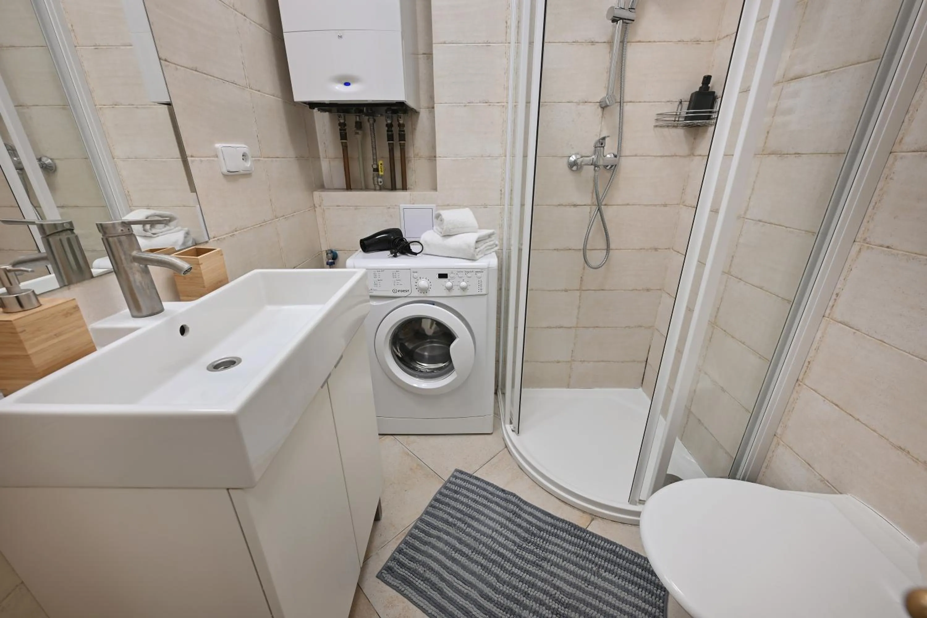 Bathroom in White Swan Boutique Apartments