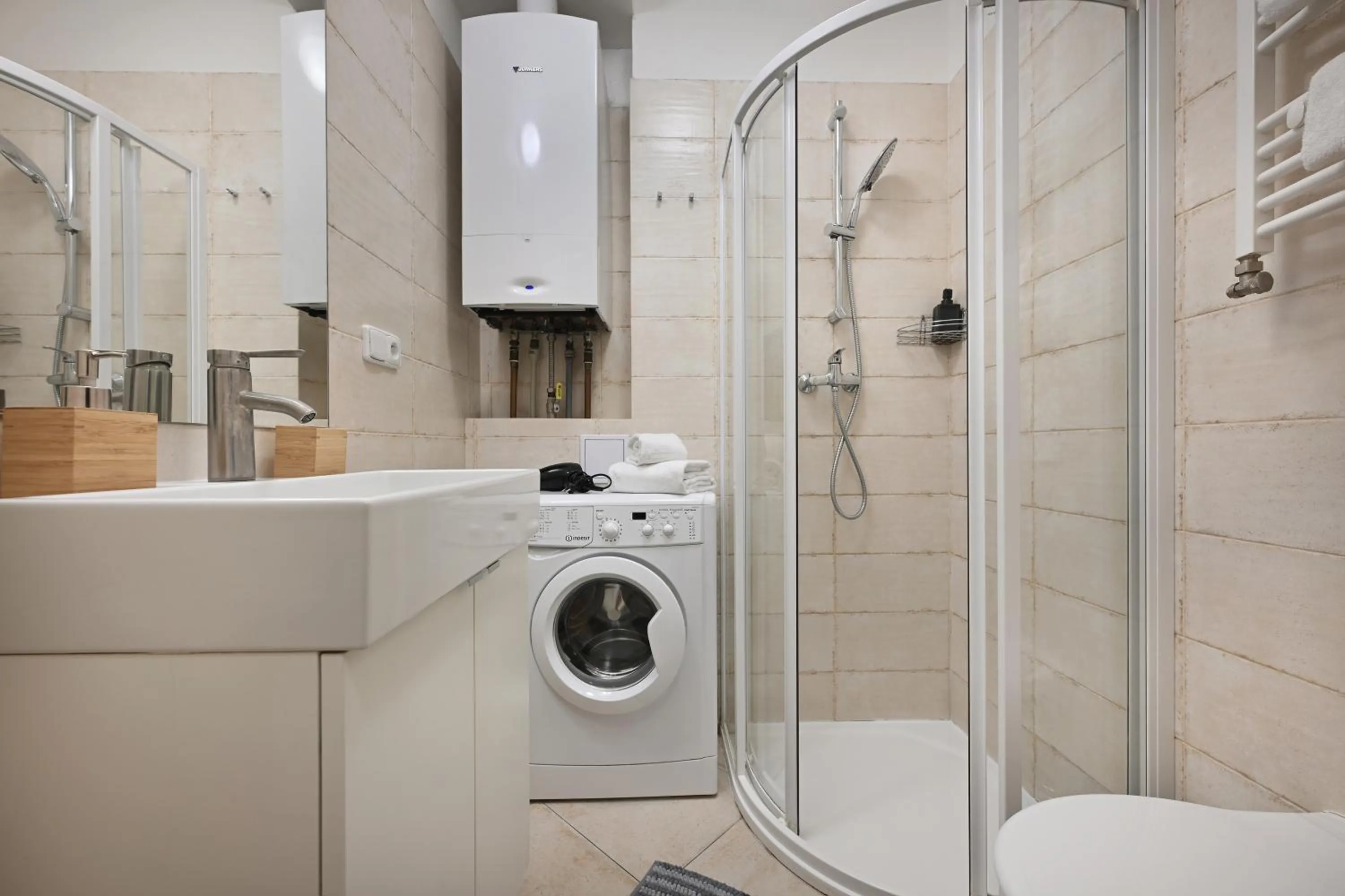 Bathroom in White Swan Boutique Apartments