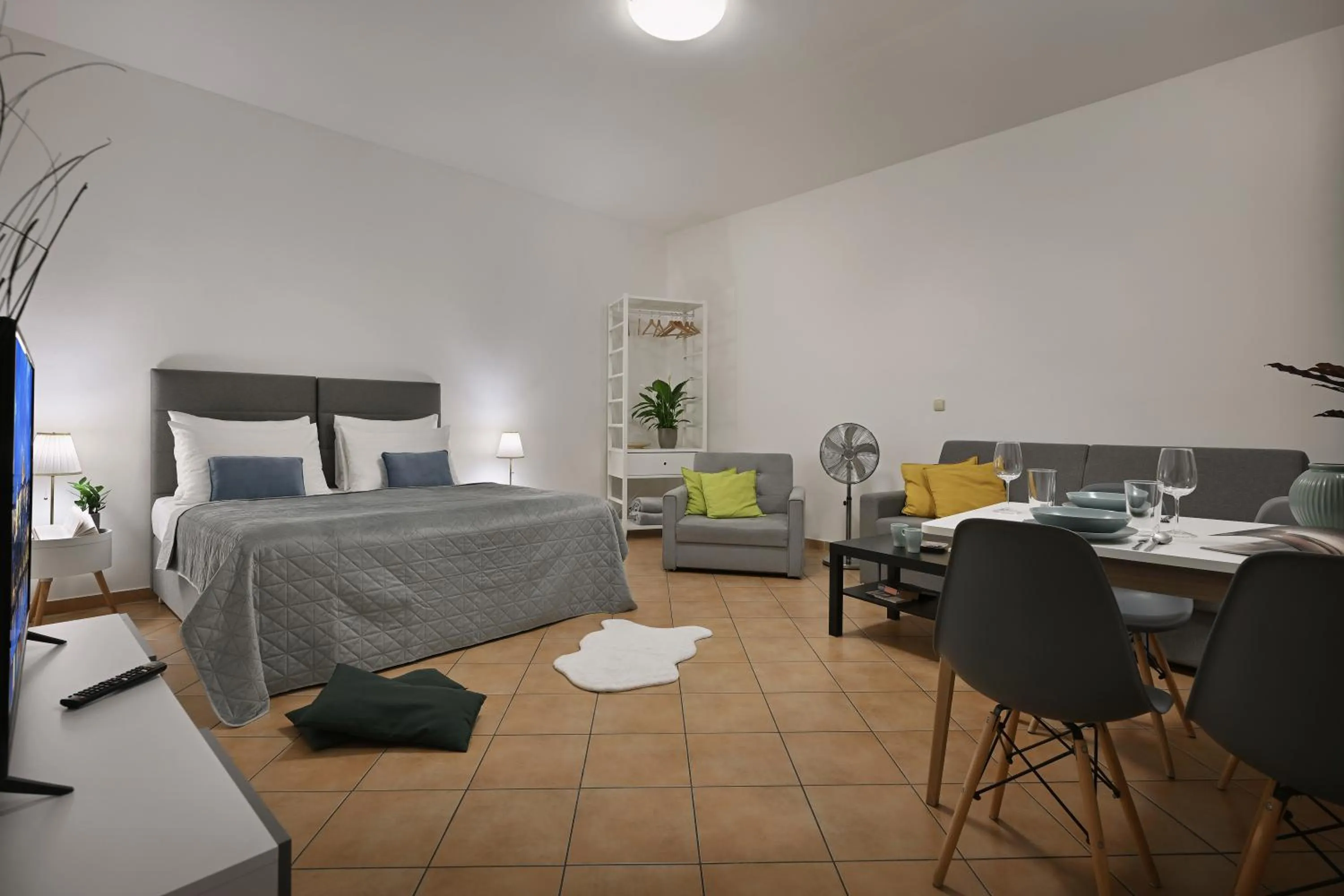 Bed in White Swan Boutique Apartments