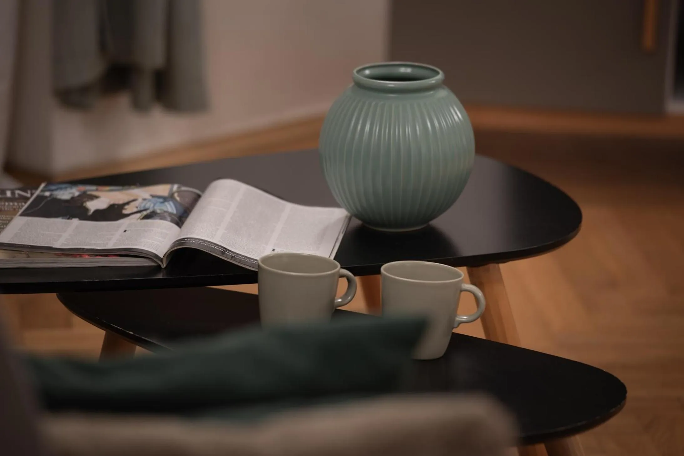 Seating area in White Swan Boutique Apartments