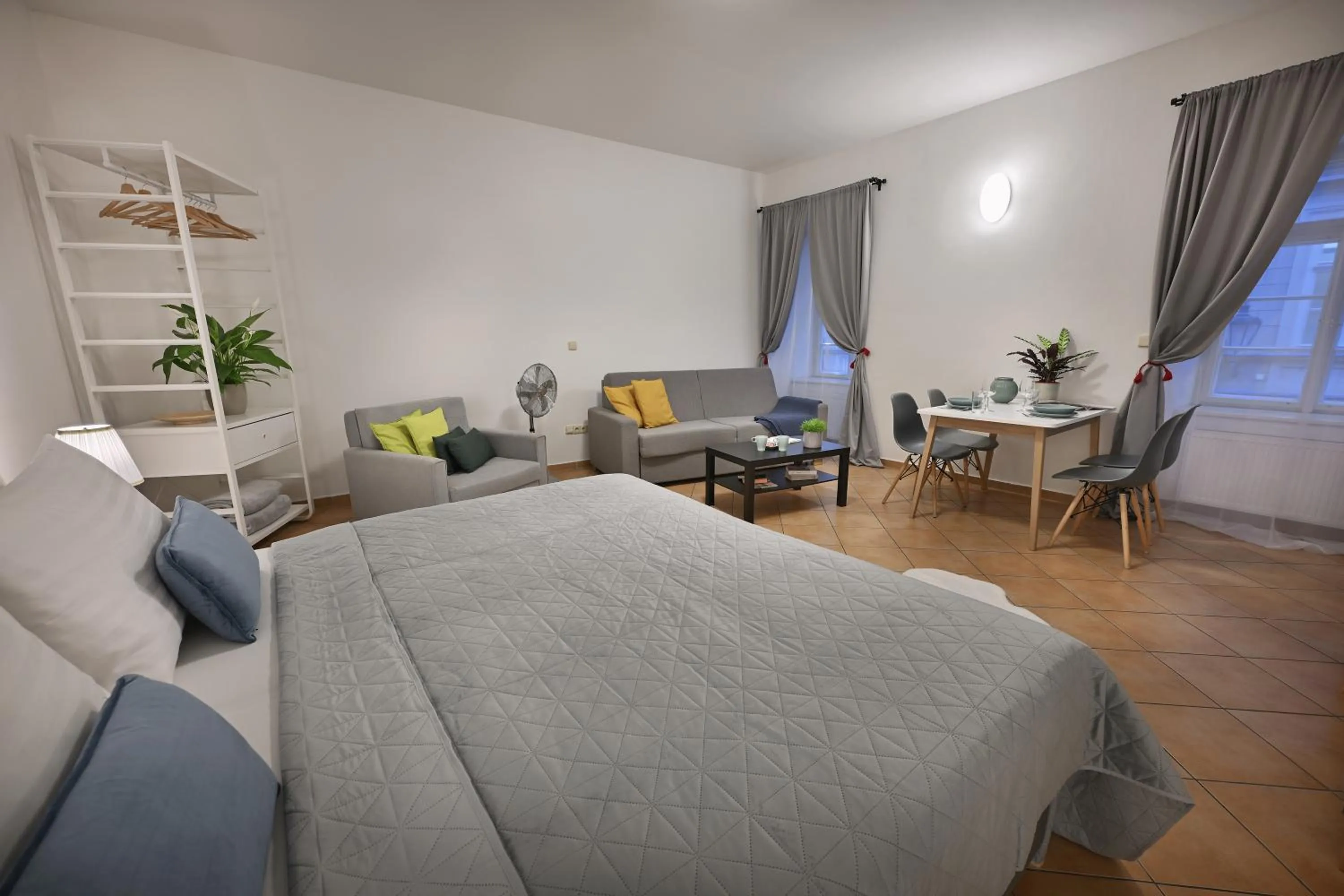 Bed in White Swan Boutique Apartments