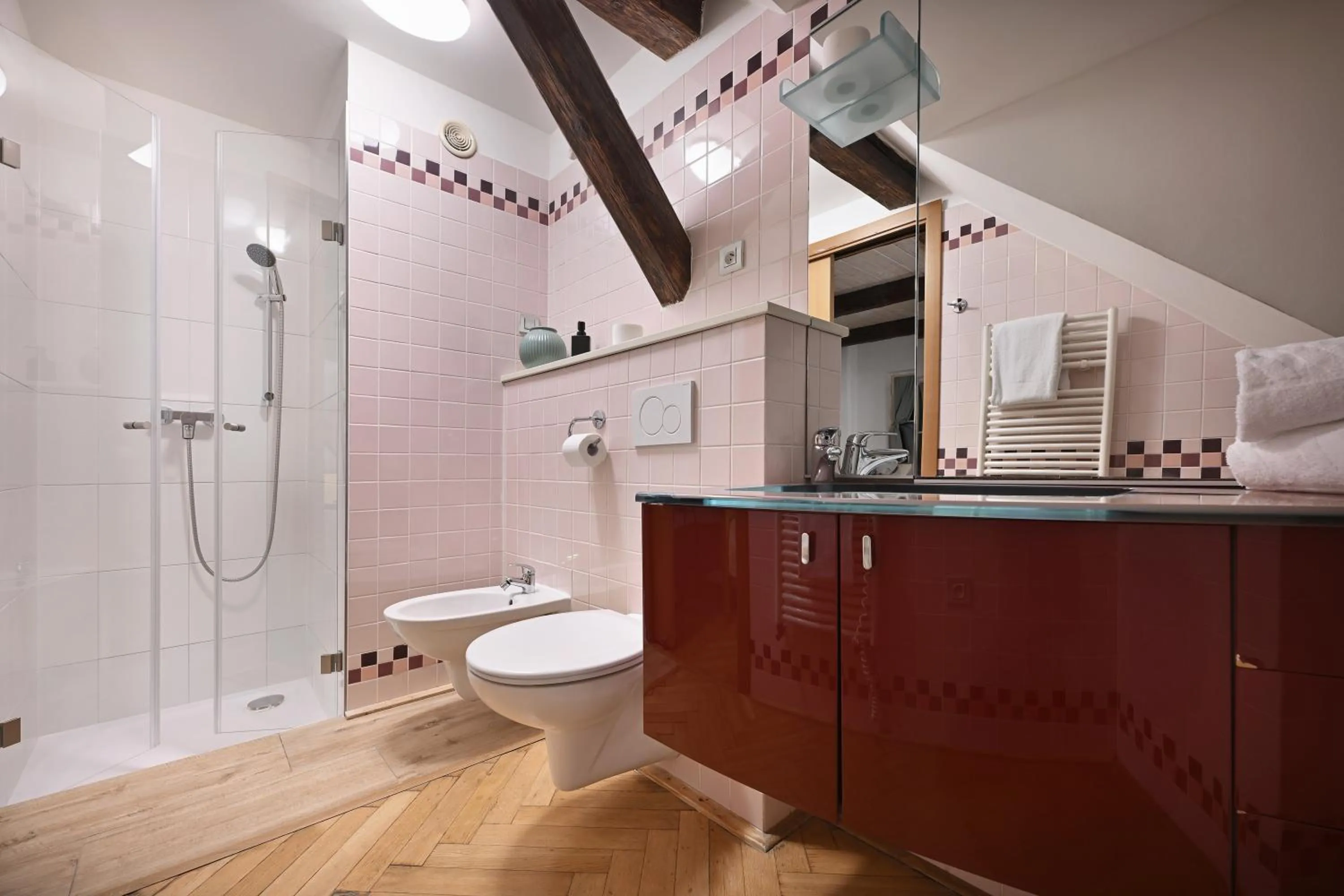 Toilet in White Swan Boutique Apartments