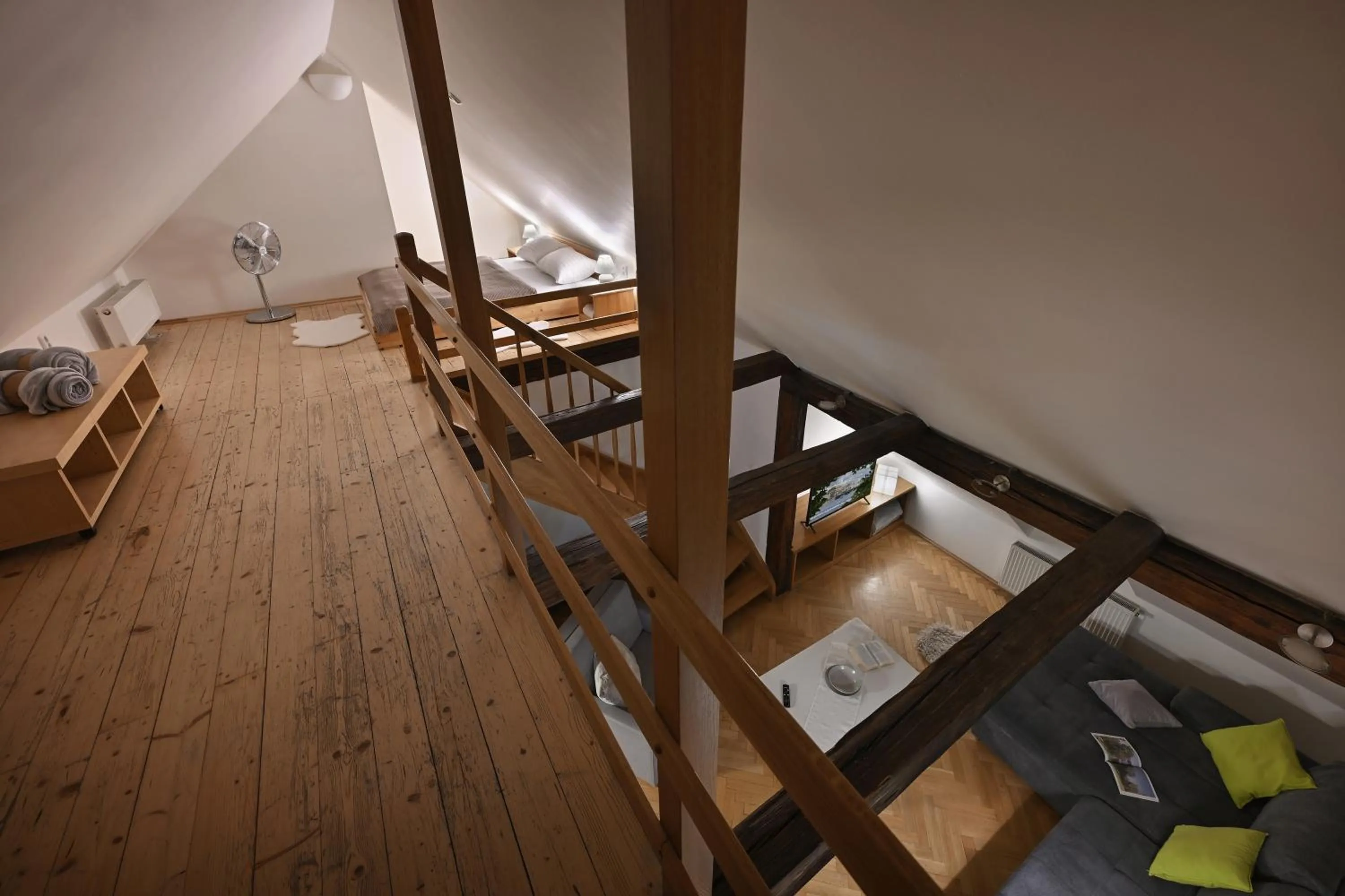 Bedroom in White Swan Boutique Apartments