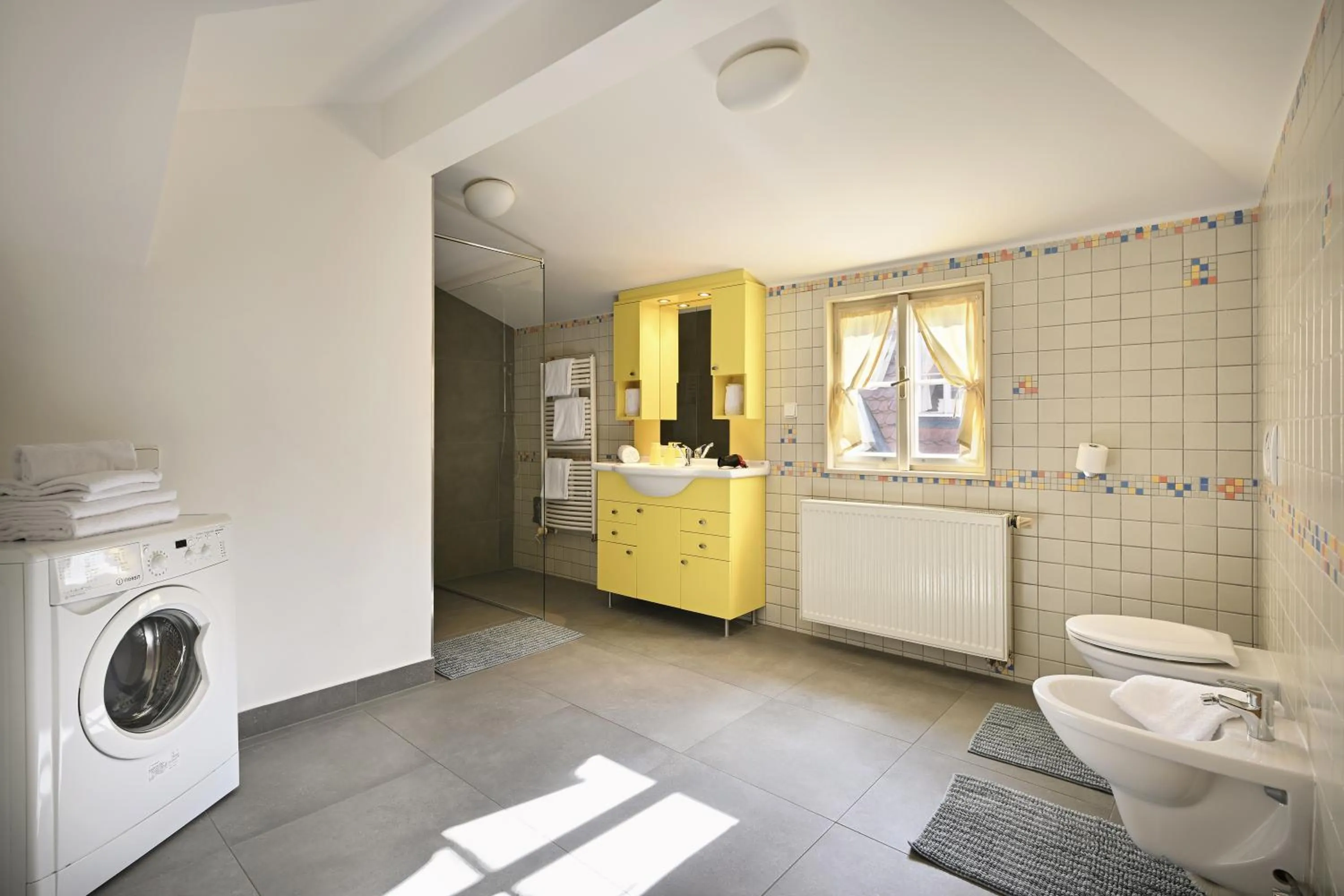Bathroom in White Swan Boutique Apartments