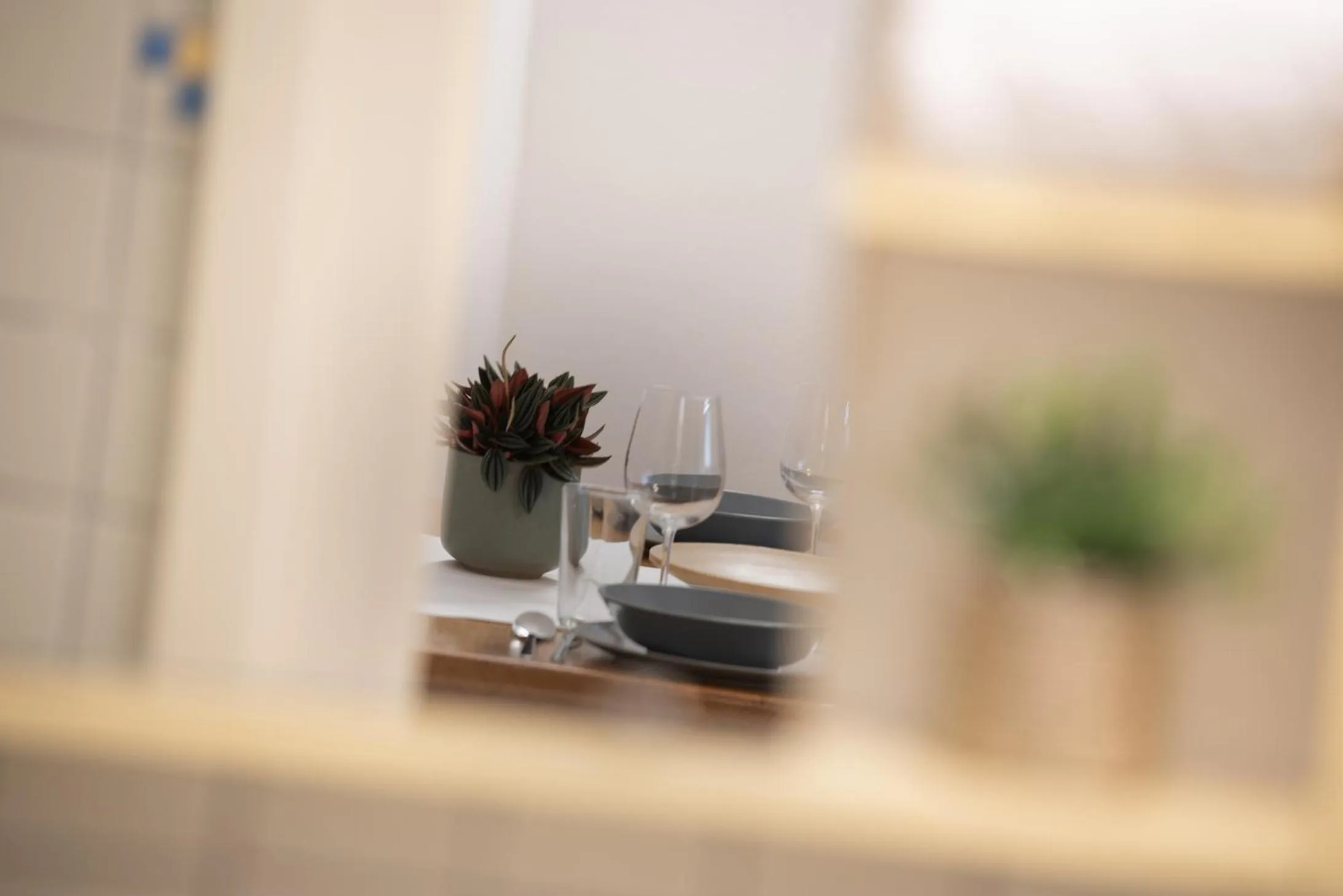 Dining area in White Swan Boutique Apartments