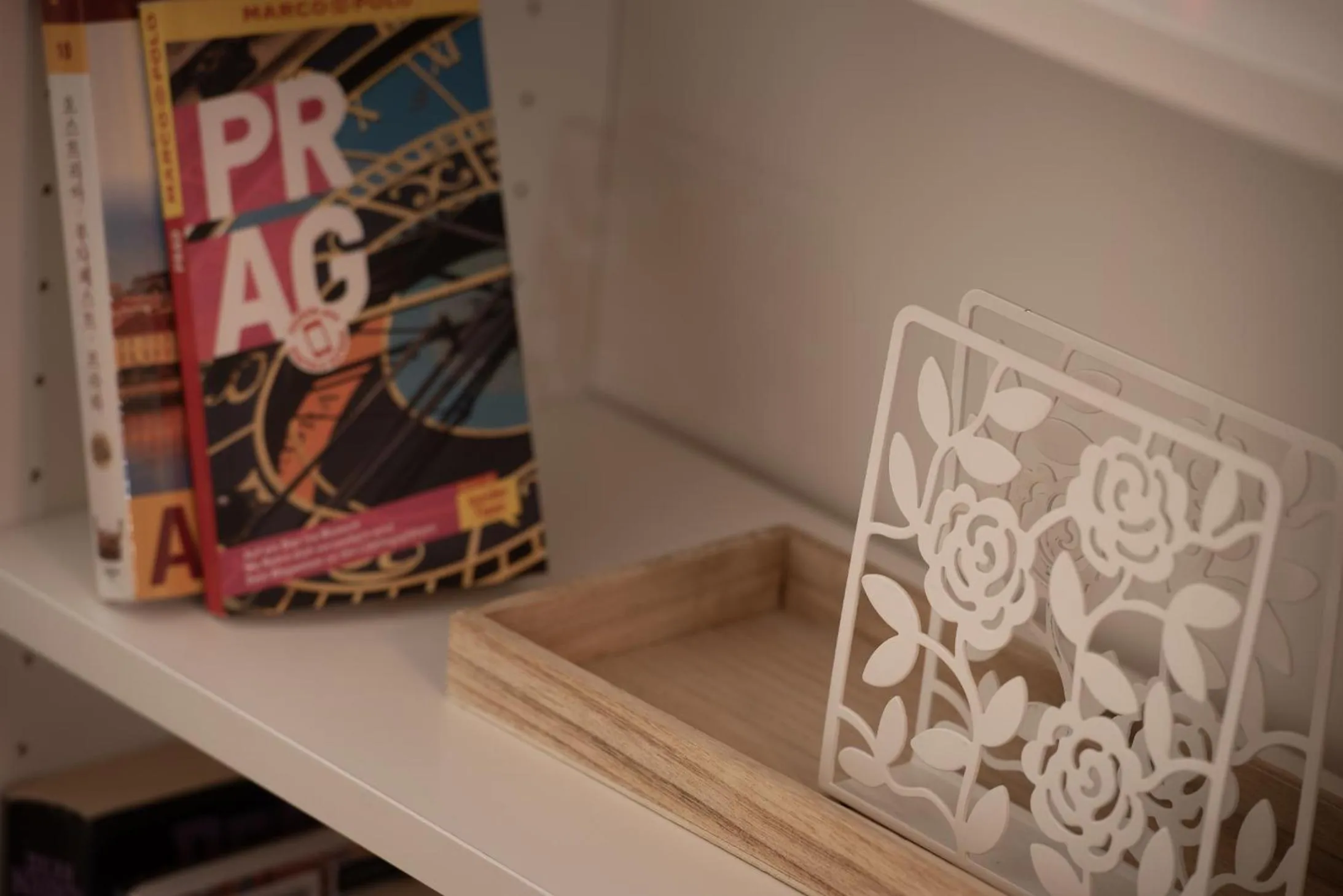 Library in White Swan Boutique Apartments