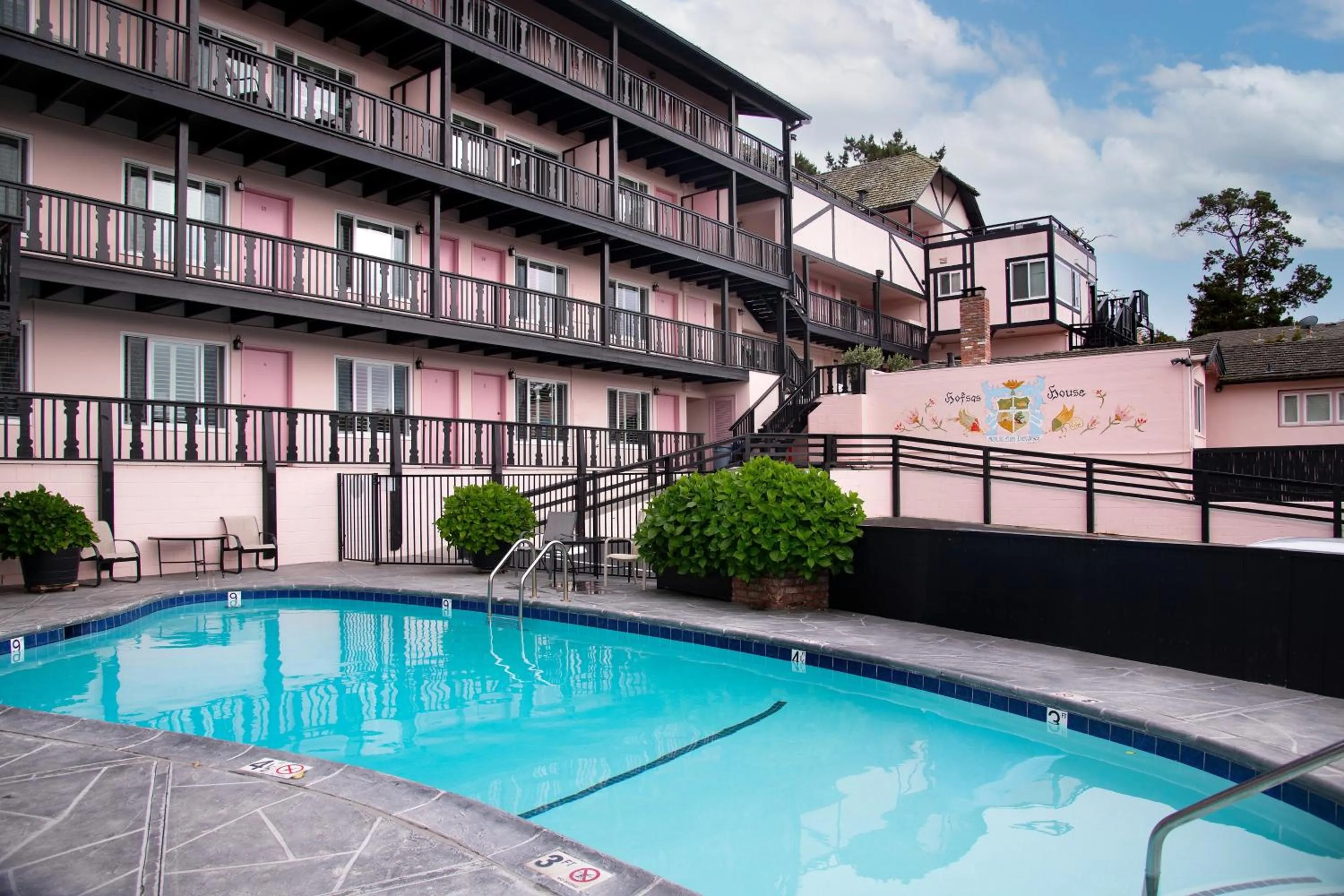 Property building in Hofsas House Hotel