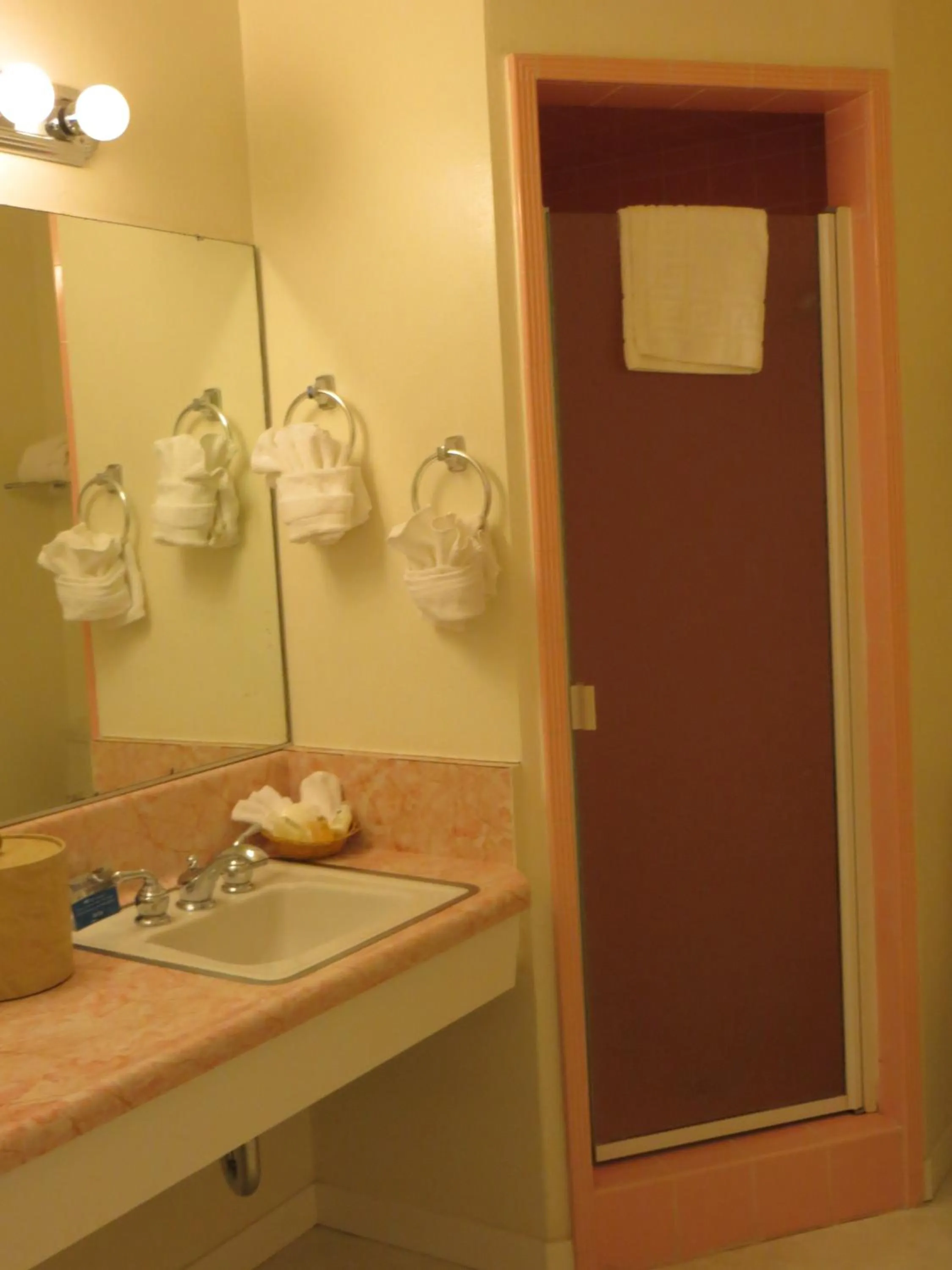 Shower in Hofsas House Hotel