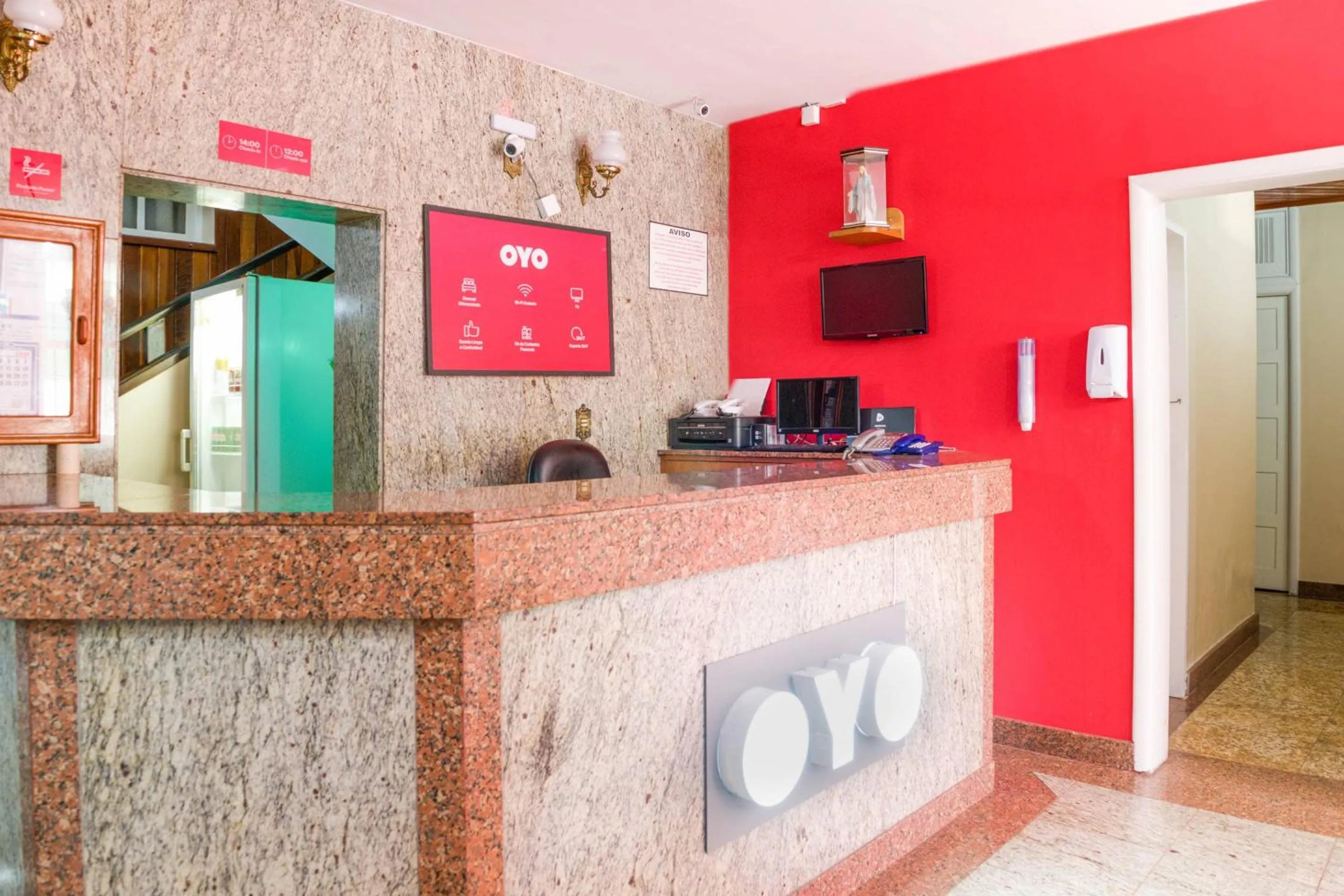 Lobby or reception in OYO Hotel Lindoia, Petropolis