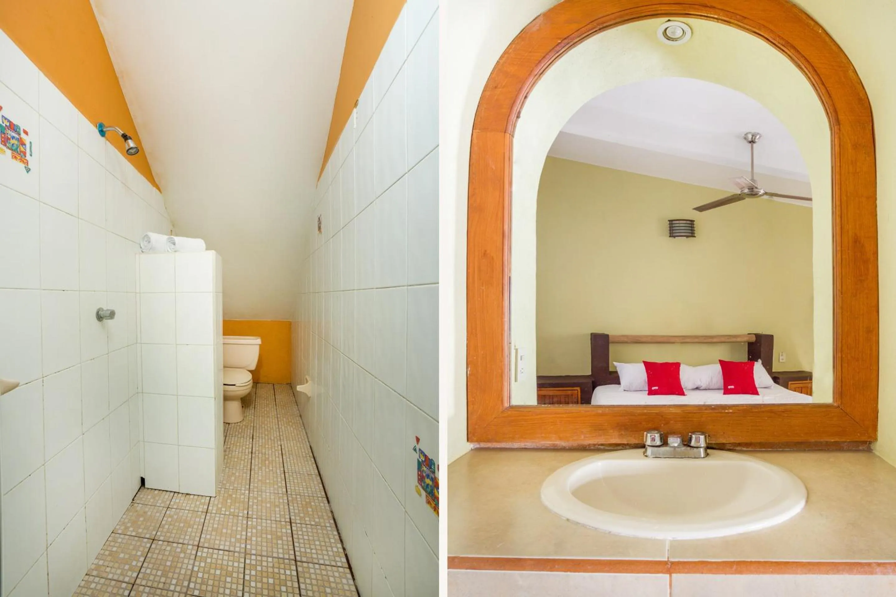 Bathroom in OYO Hotel Posada Lys, Zihuatanejo