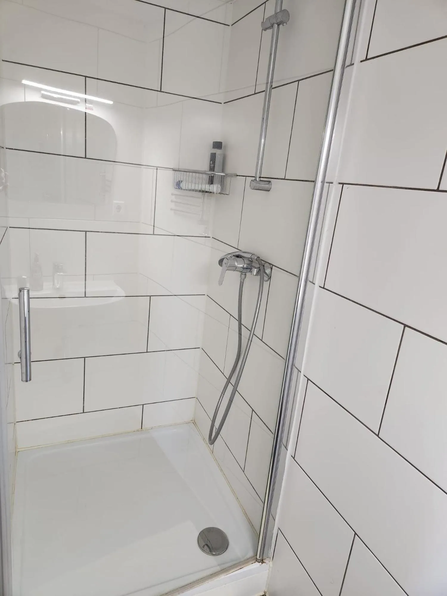 Shower in Gasthaus Hochwald