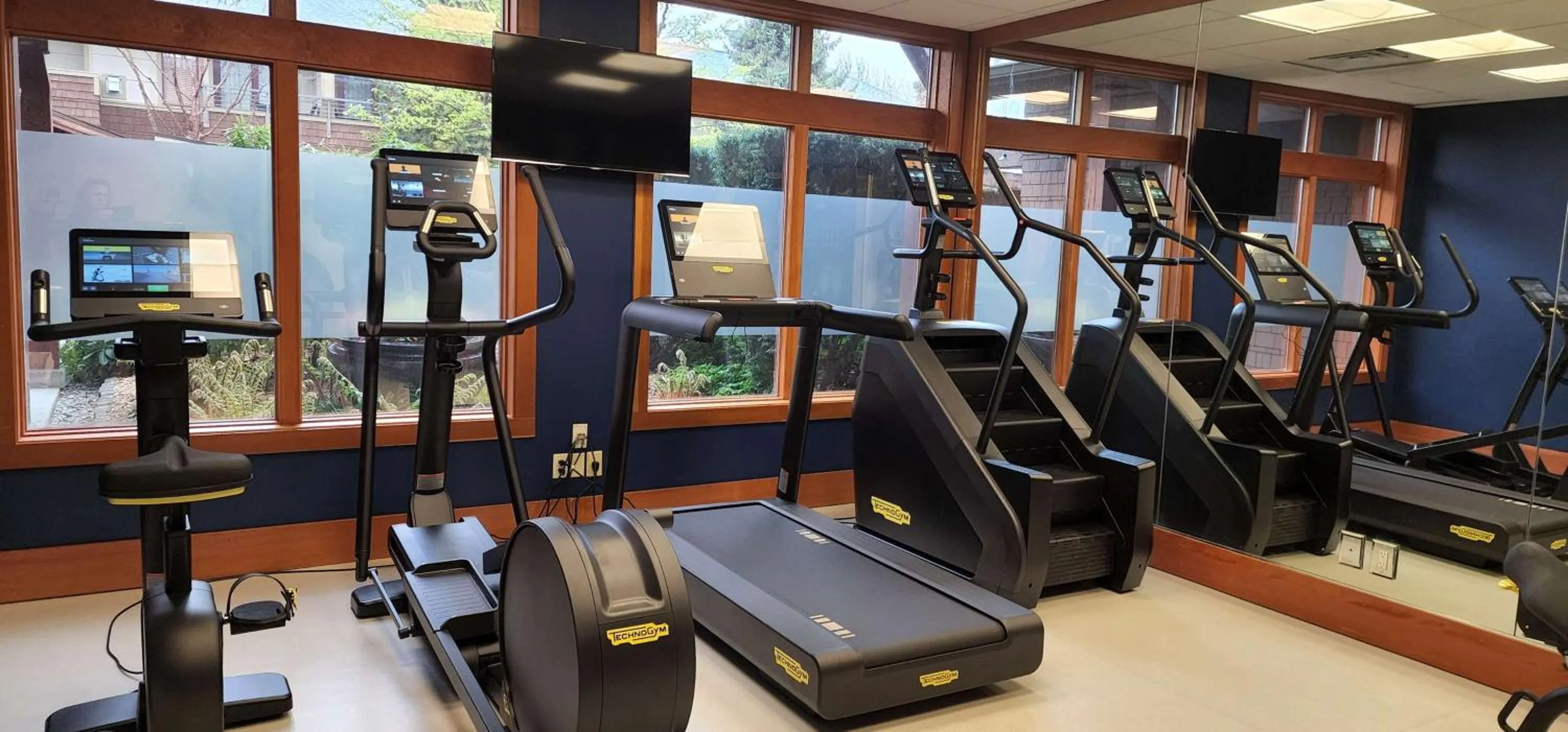 Fitness centre/facilities in Willows Lodge