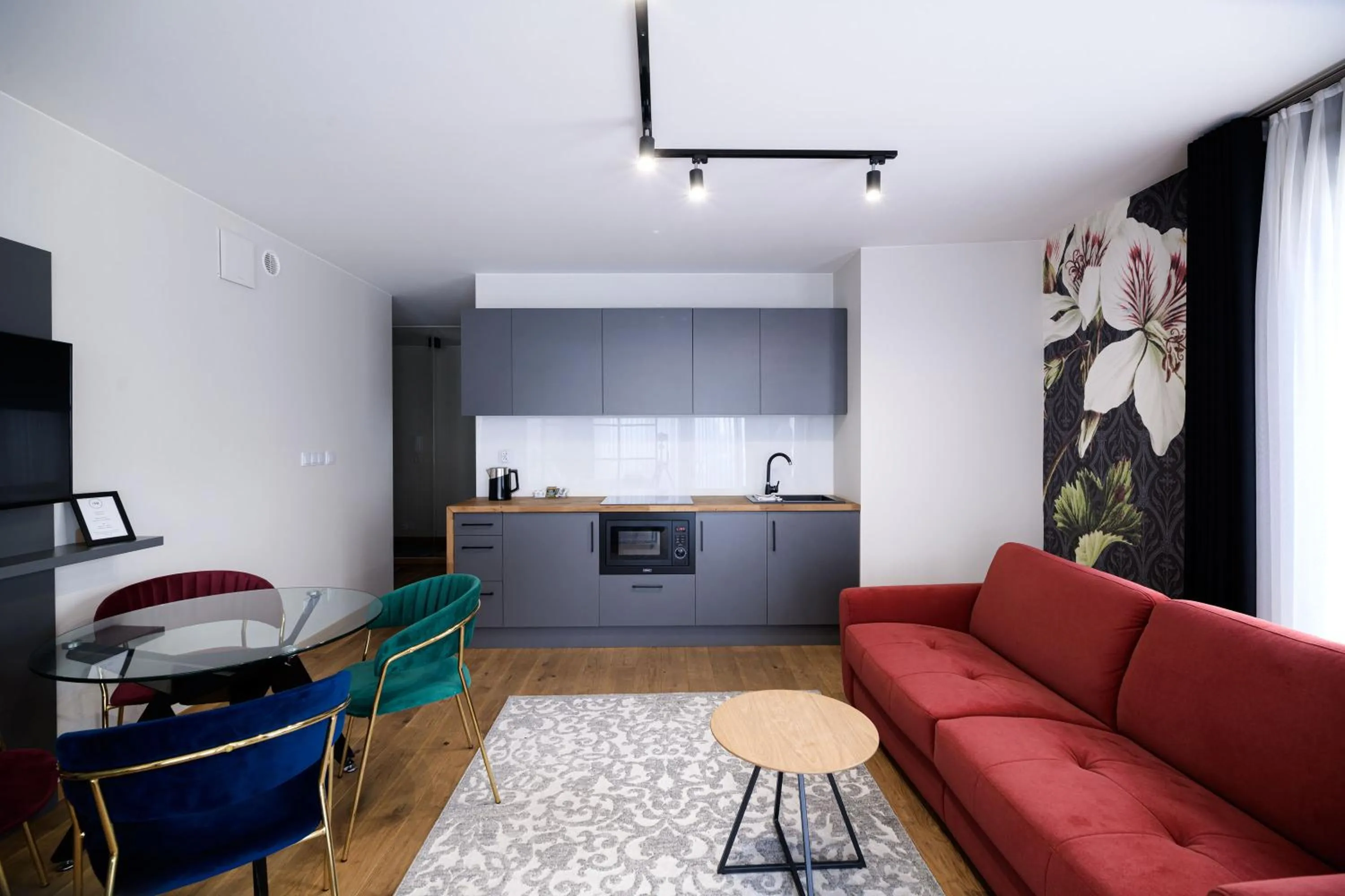 Living room in Aparthotel Inspire Miodova Residence