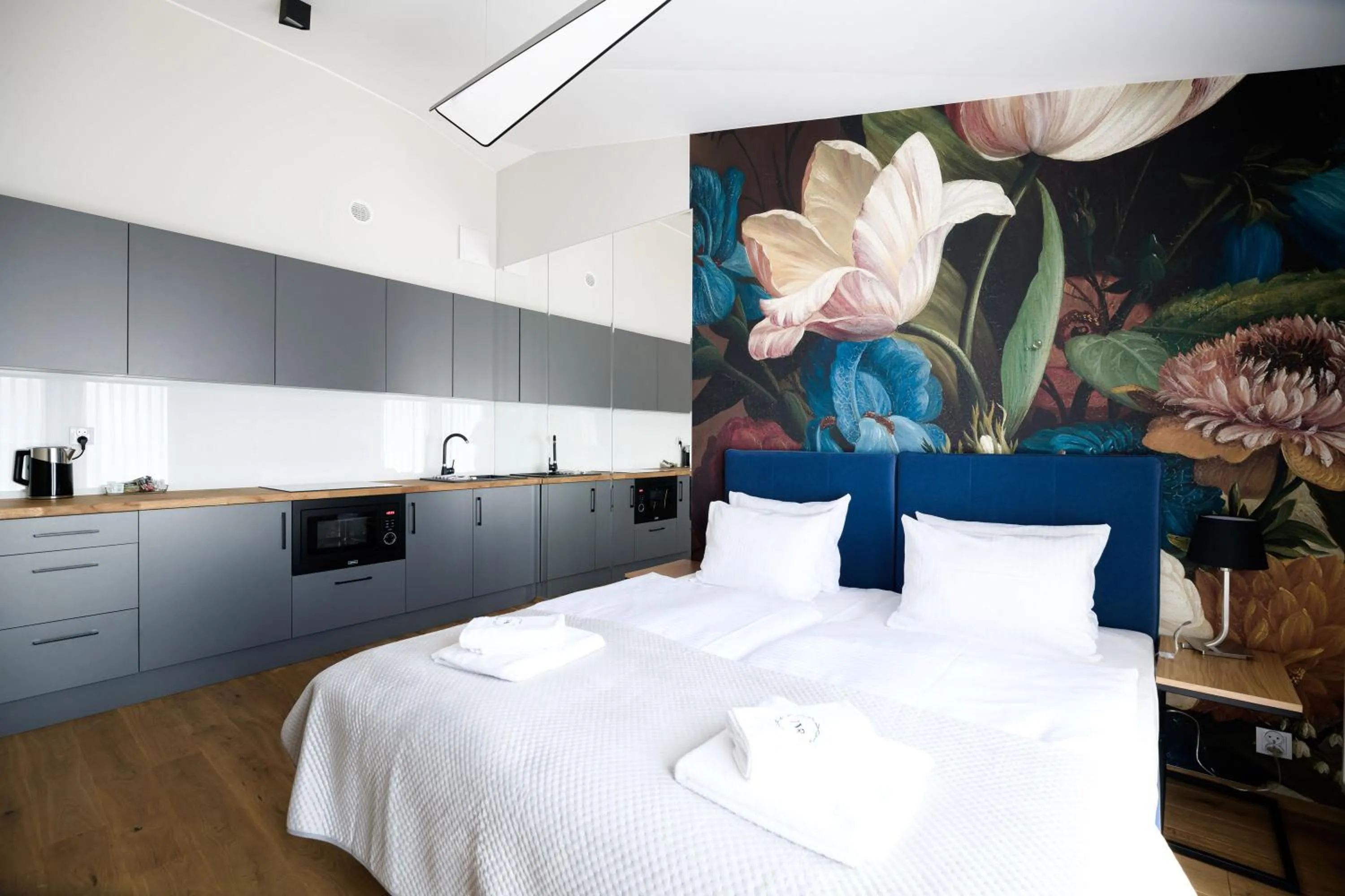 Bed in Aparthotel Inspire Miodova Residence