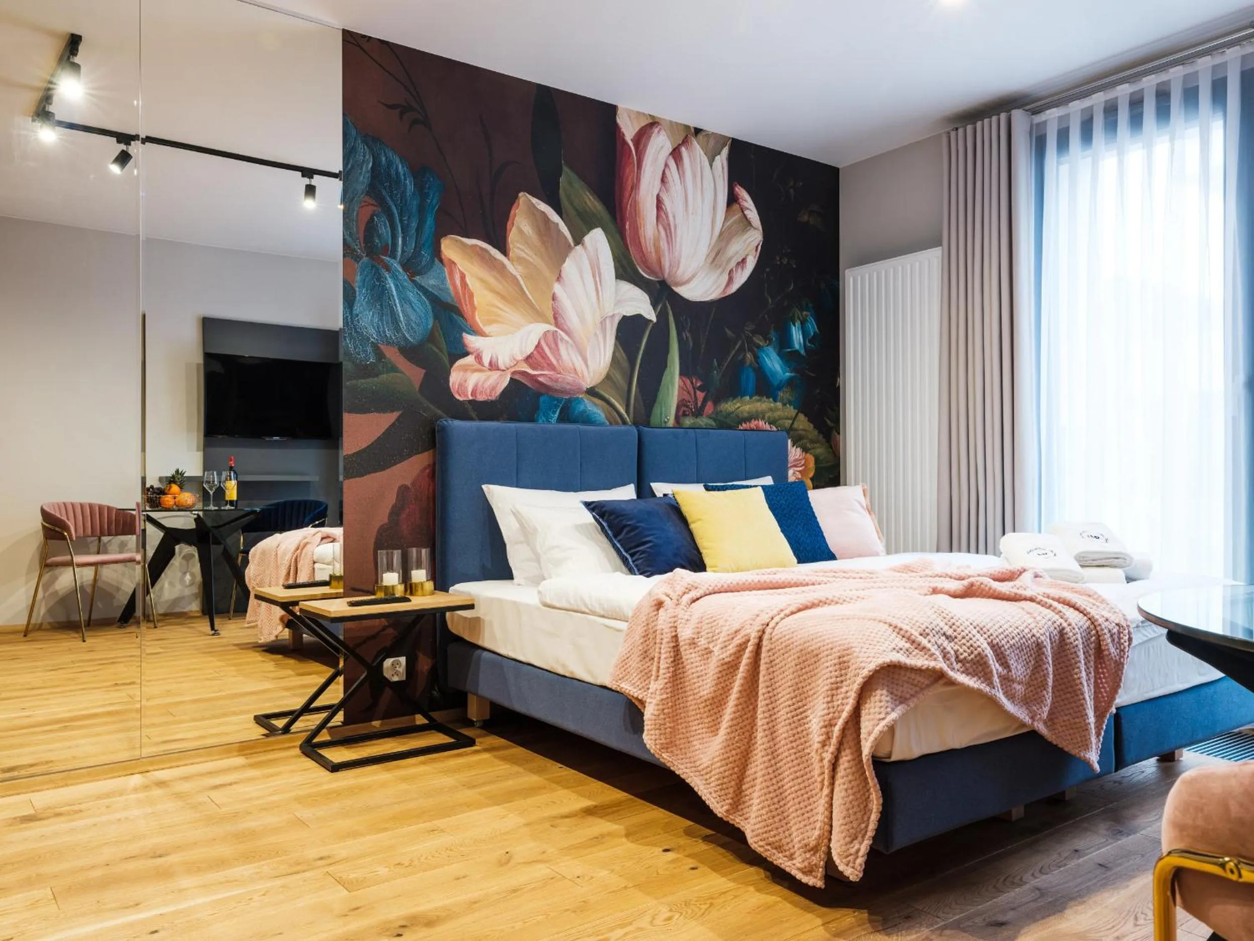 Bed in Aparthotel Inspire Miodova Residence