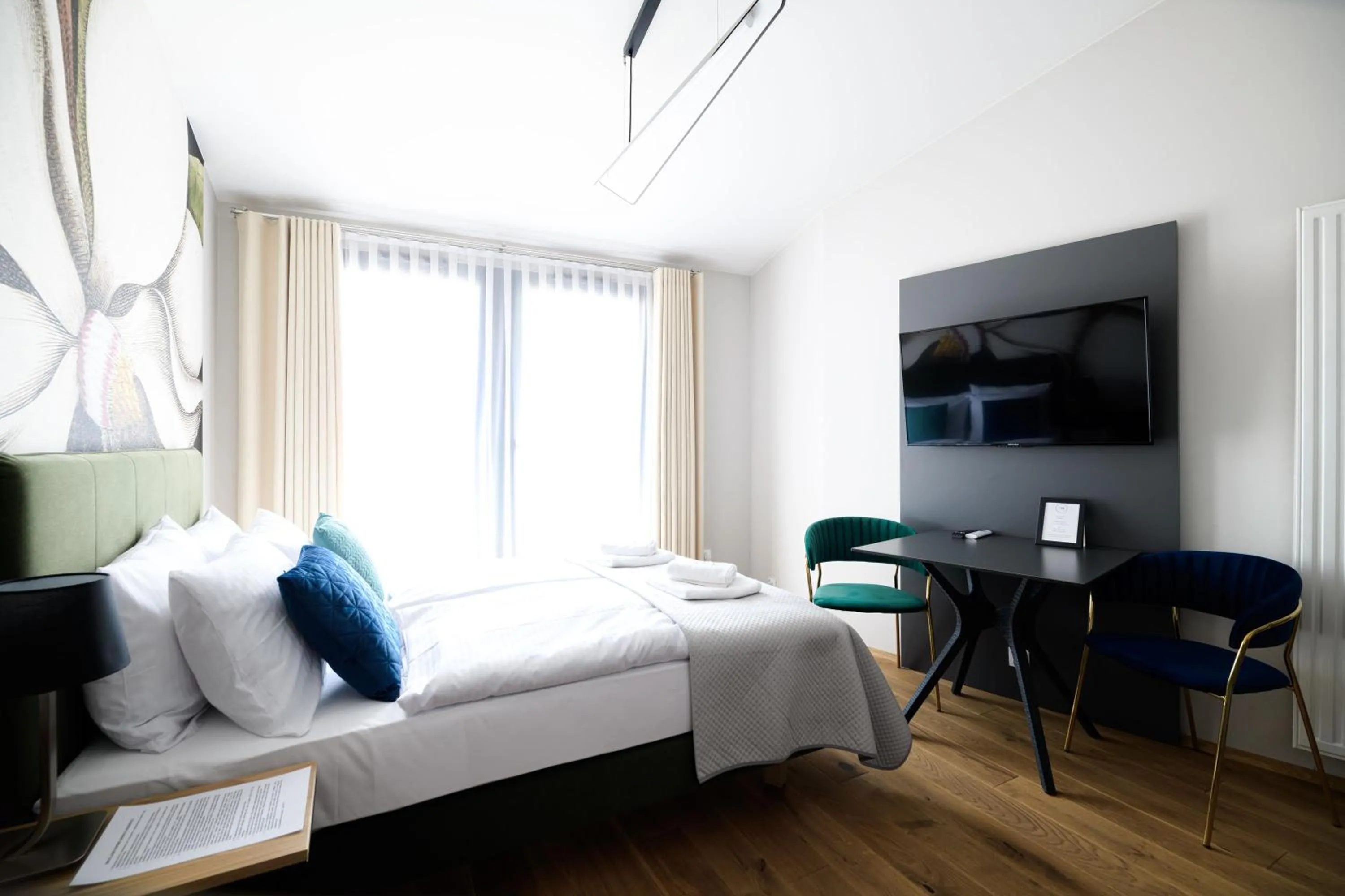 Bed in Aparthotel Inspire Miodova Residence