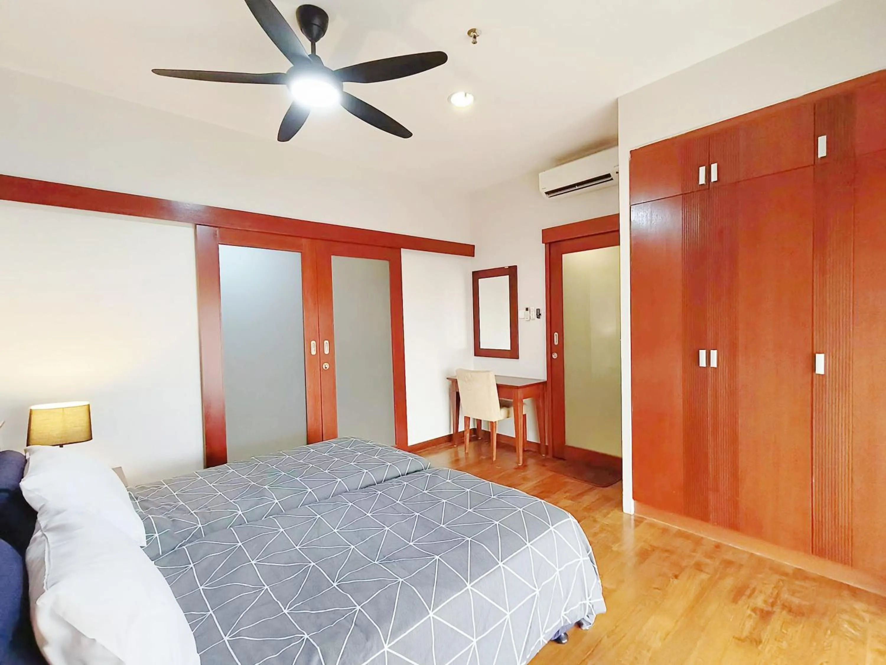 Bed in 【Amazing】Pool View 2BR Suite @ Pulai Springs Resort