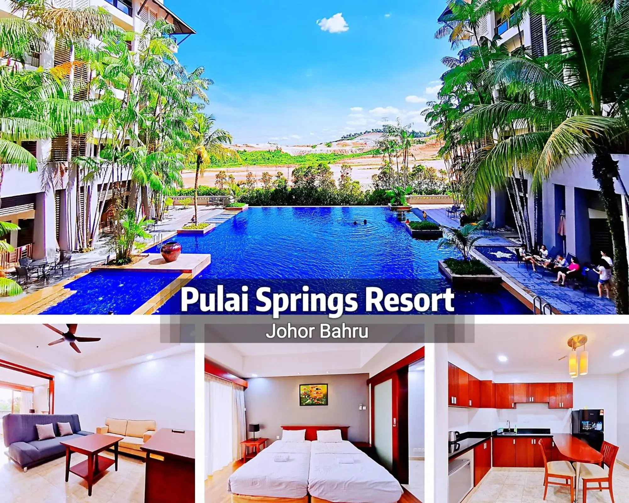Superior Apartment in 【Amazing】Pool View 2BR Suite @ Pulai Springs Resort Superior Apartment in 【Amazing】Pool View 2BR Suite @ Pulai Springs Resort