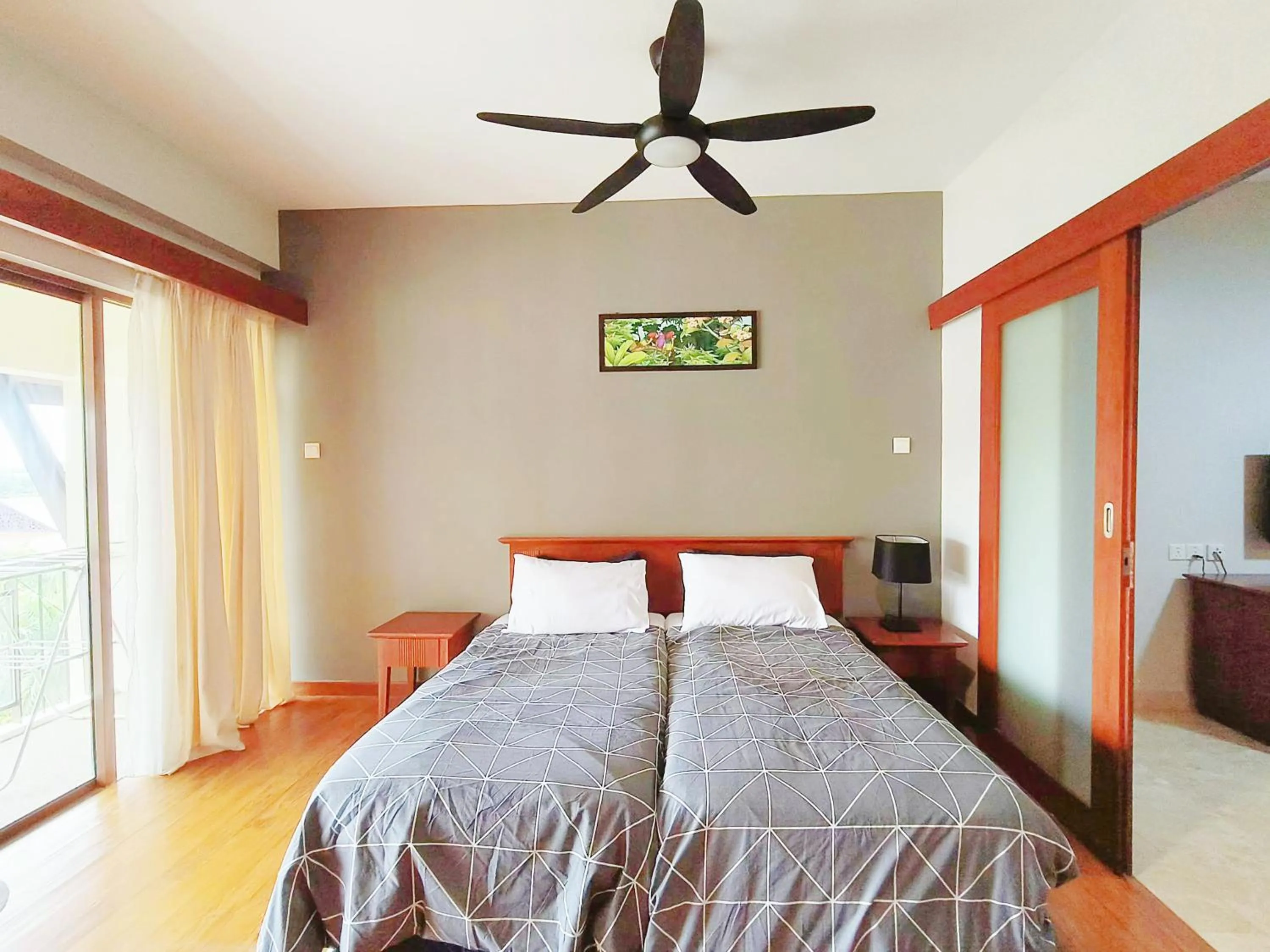 Bed in 【Amazing】Pool View 2BR Suite @ Pulai Springs Resort