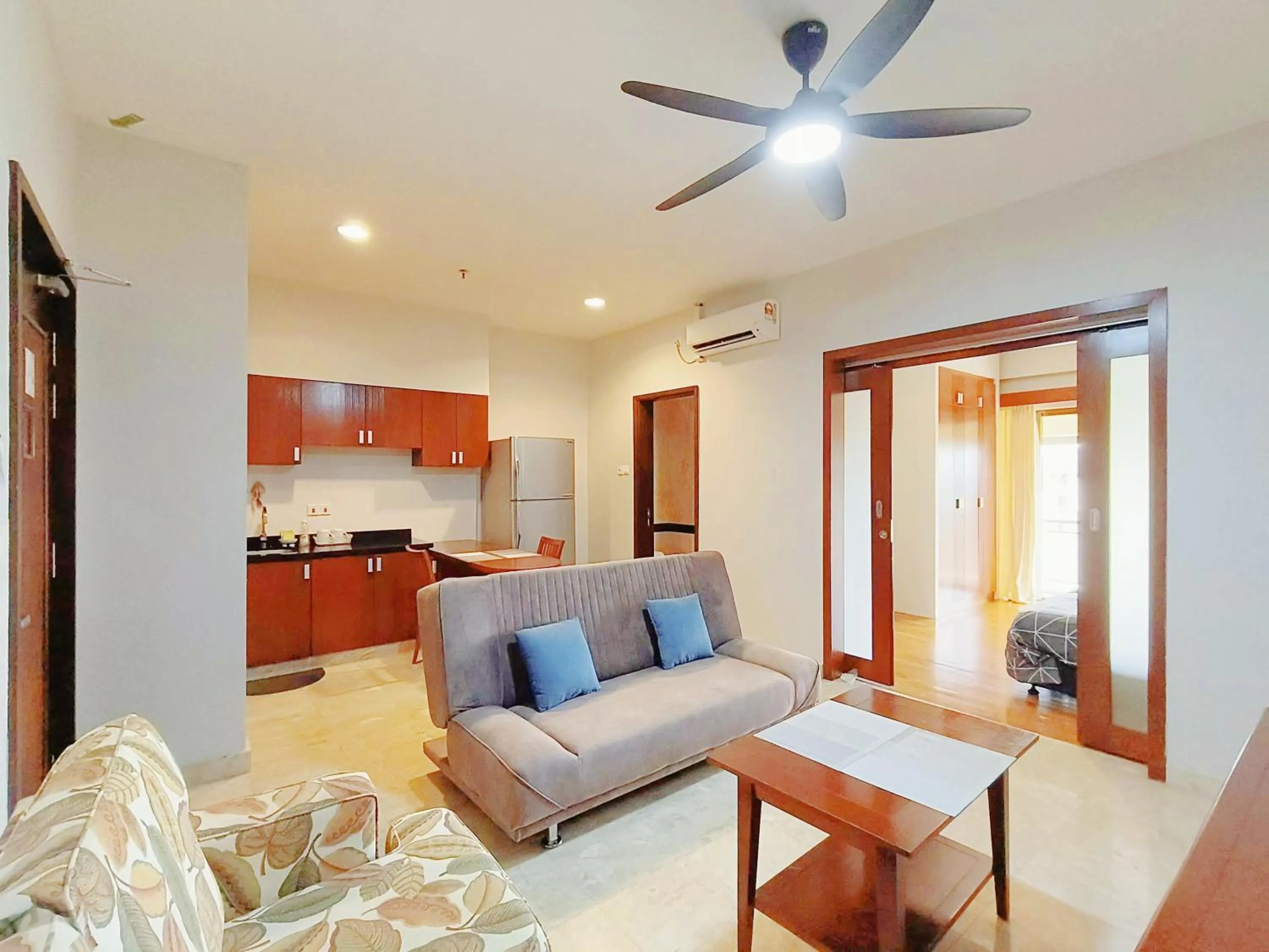 Living room in 【Amazing】Pool View 2BR Suite @ Pulai Springs Resort