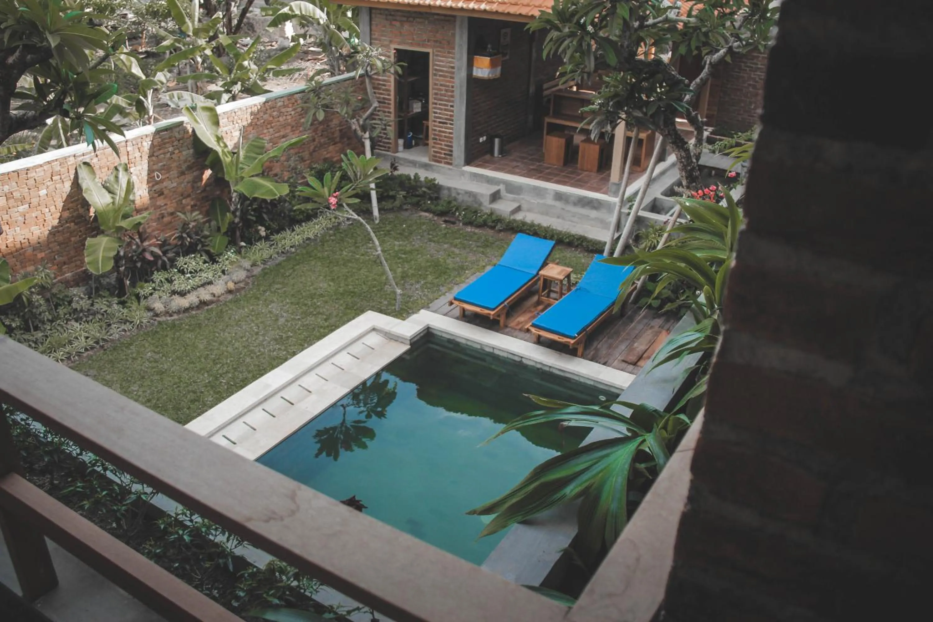 Garden view in Govardan Homestay