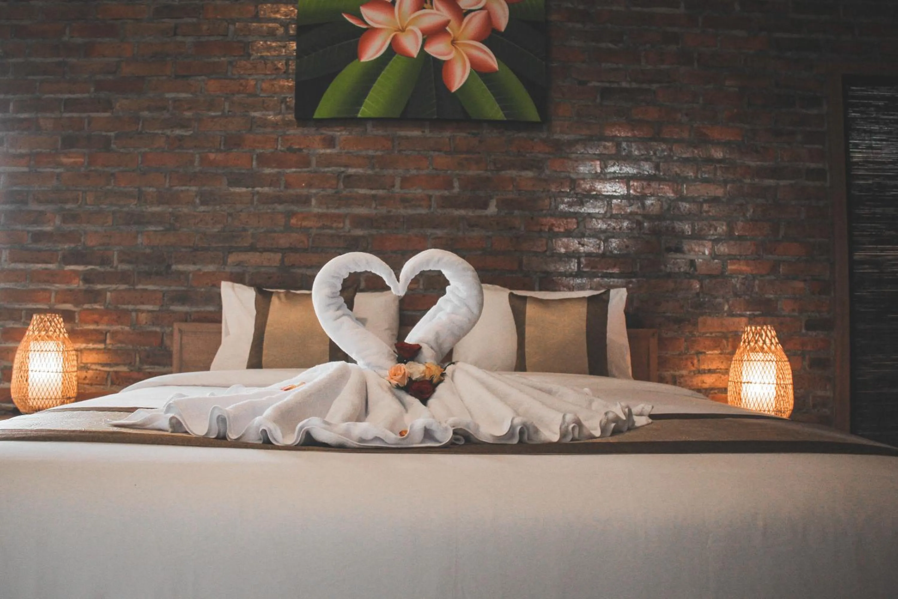 Bed in Govardan Homestay