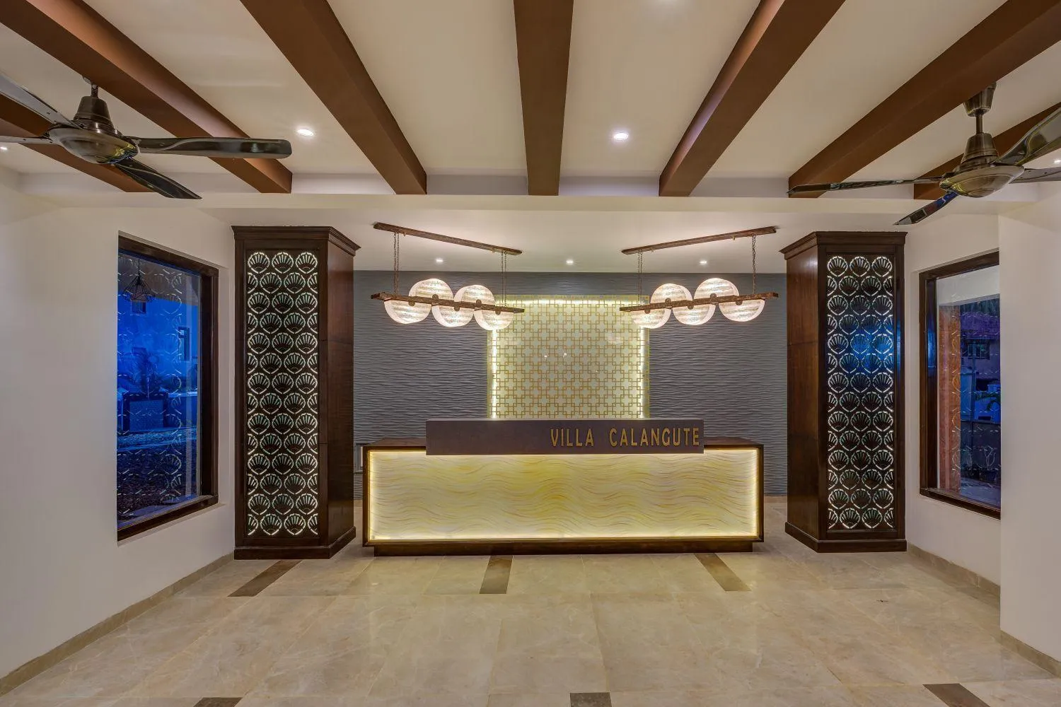 Lobby or reception in Private Villa Calangute Resort -10BHK