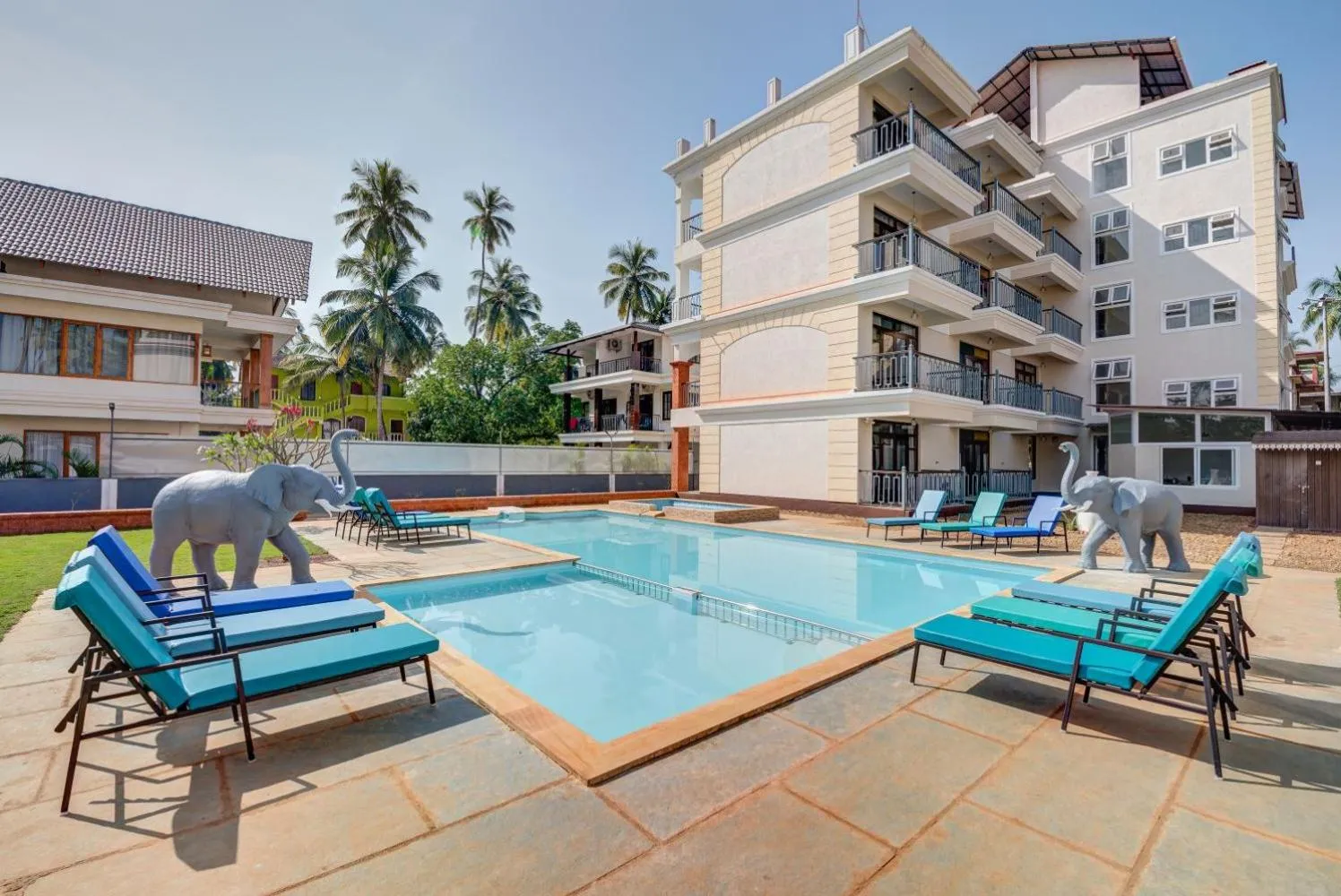 Property building in Private Villa Calangute Resort -10BHK