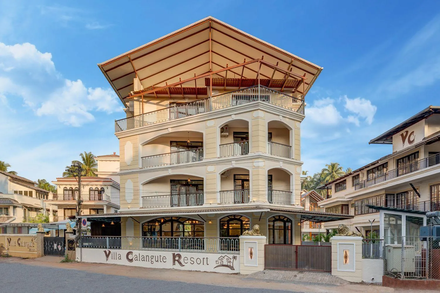 Property building in Private Villa Calangute Resort -10BHK