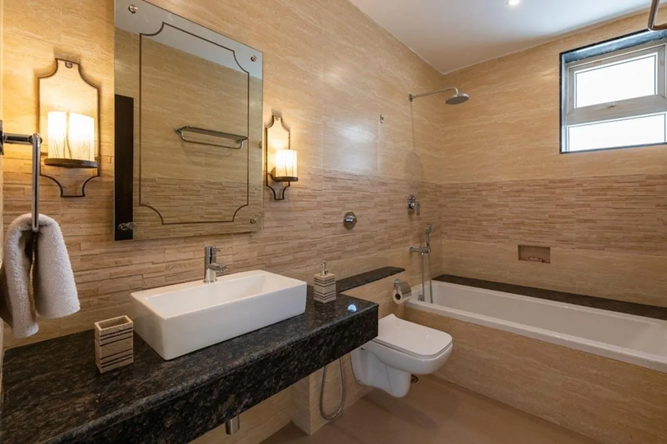 Bathroom in Private Villa Calangute Resort -10BHK