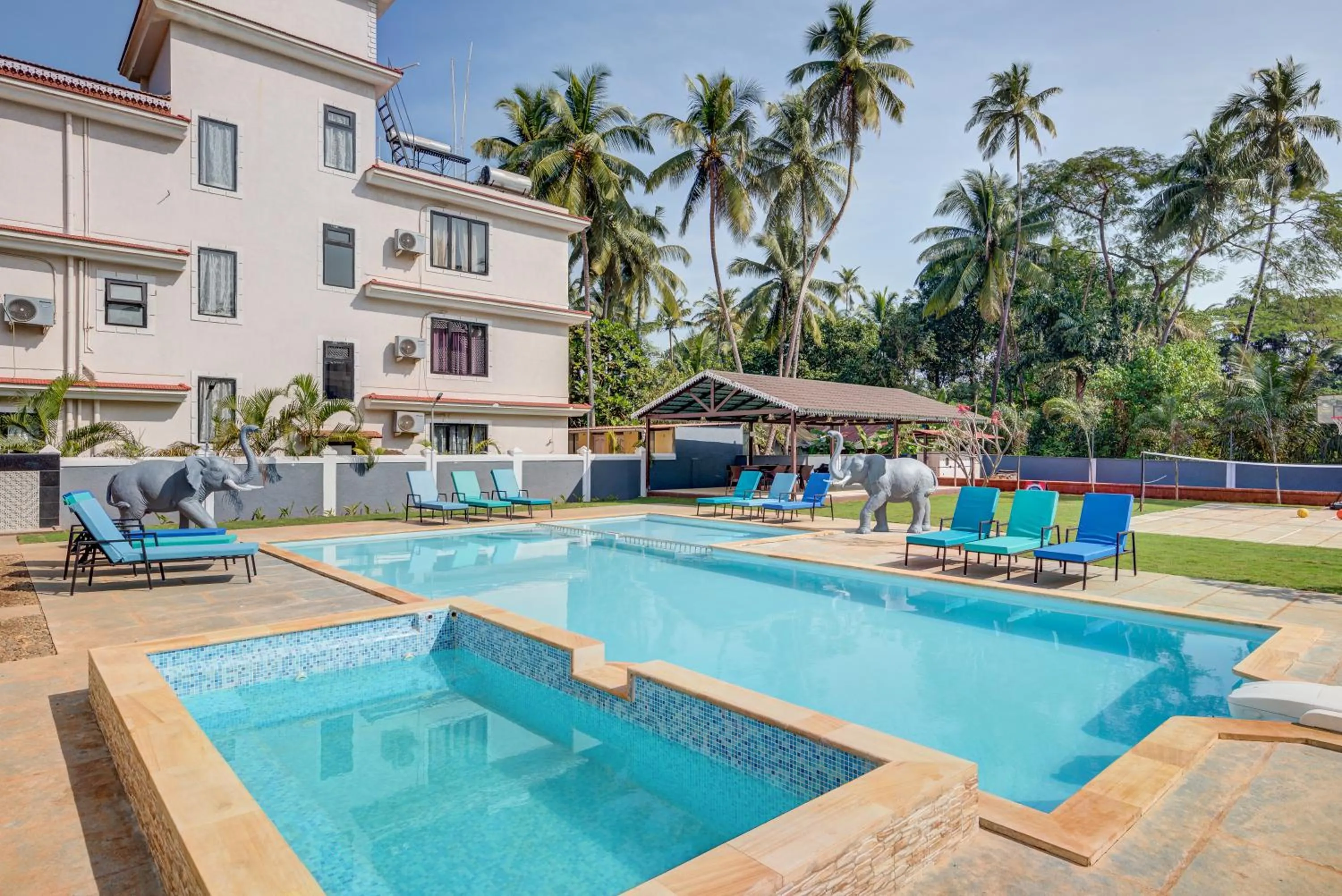 Property building in Private Villa Calangute Resort -10BHK
